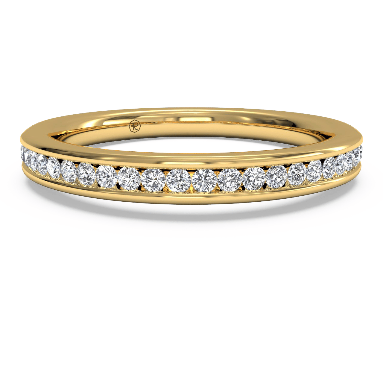 Women's 0.15 CTW Channel-Set Diamond Wedding Ring