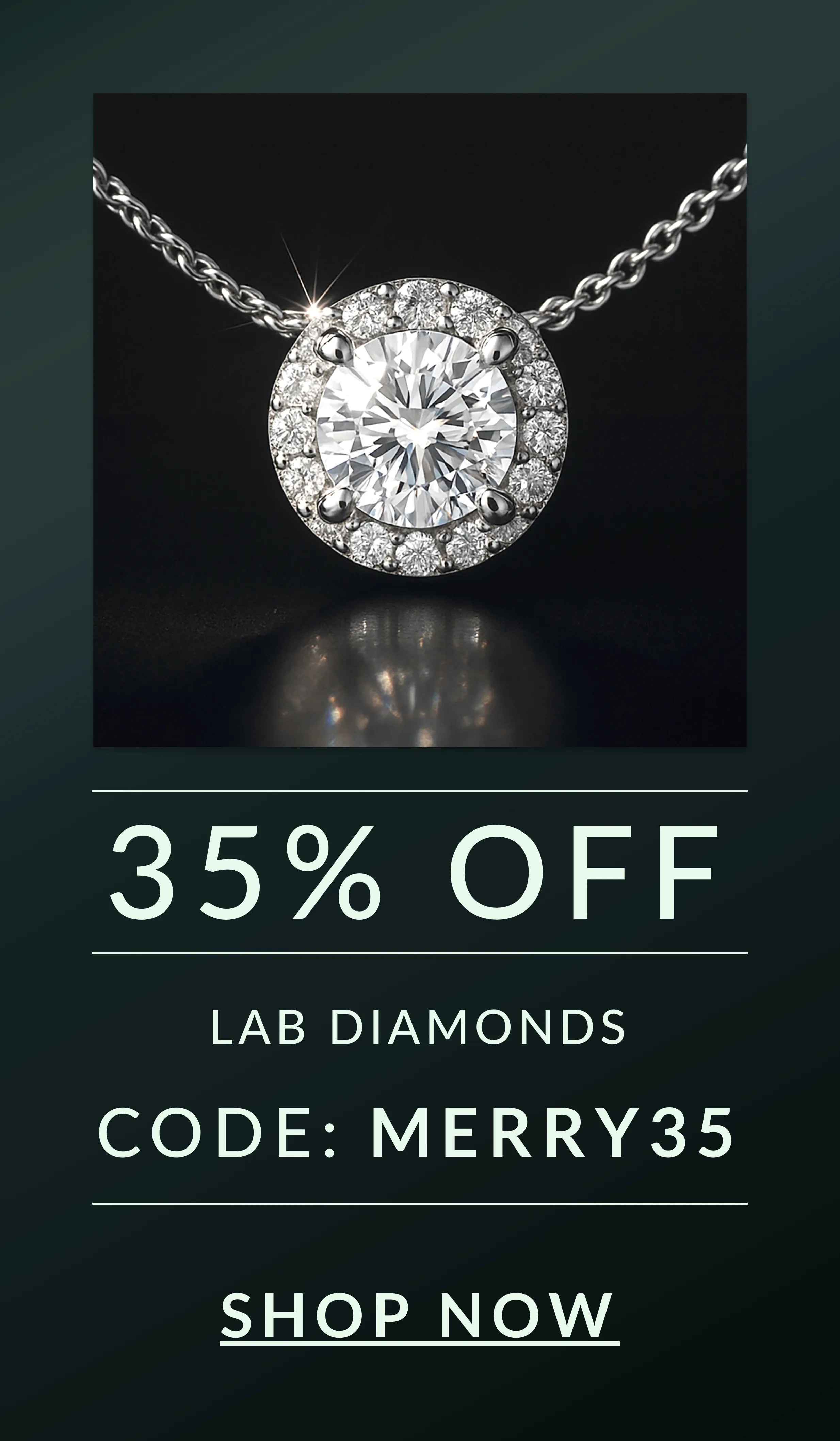 35% off Lab-Grown Diamonds with code MERRY35