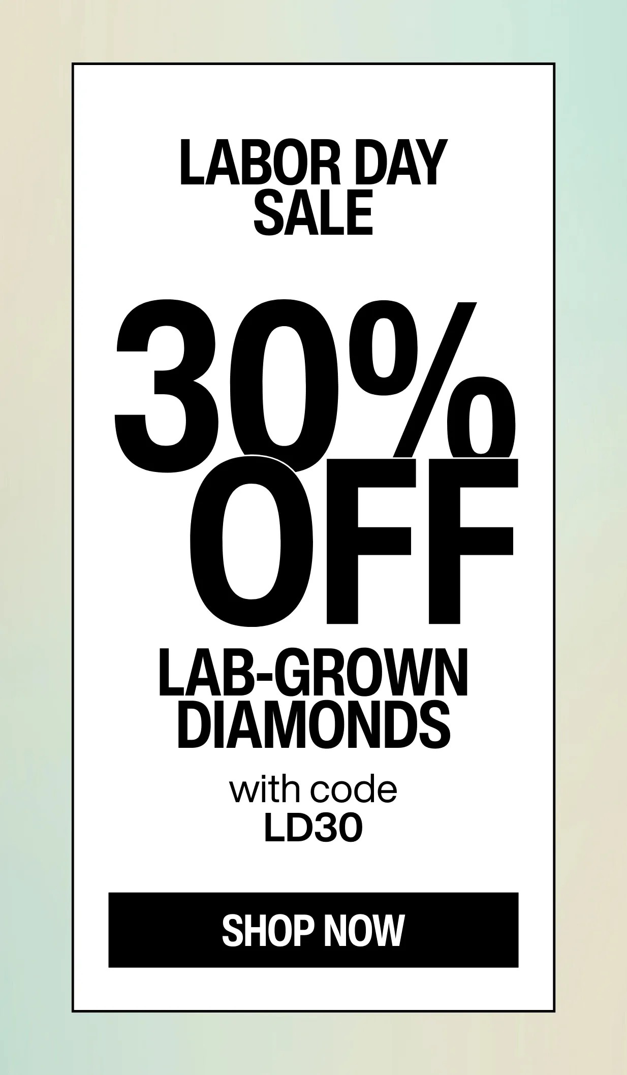 30% off Engagement Rings with code LD30