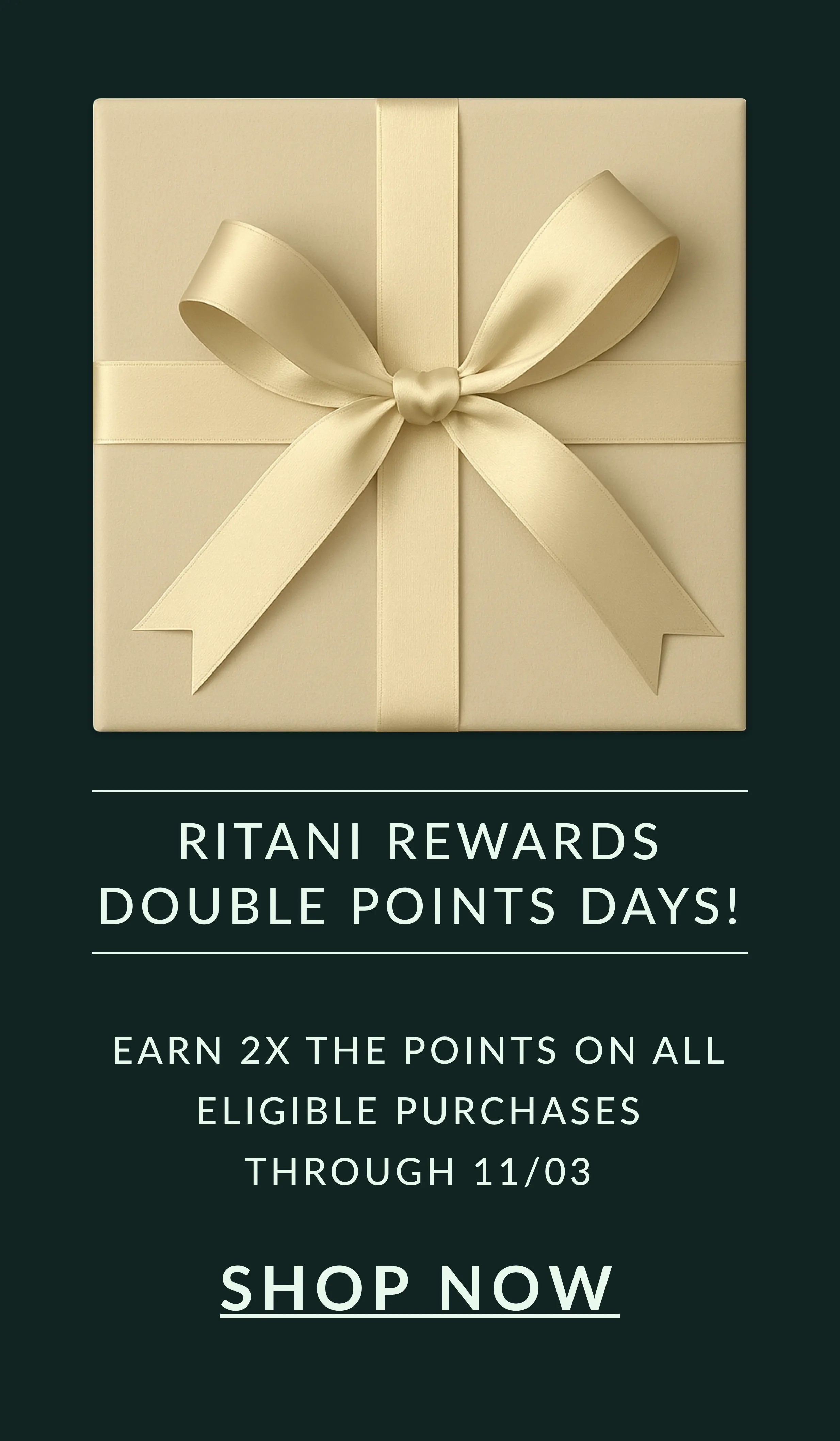 Double Points Days