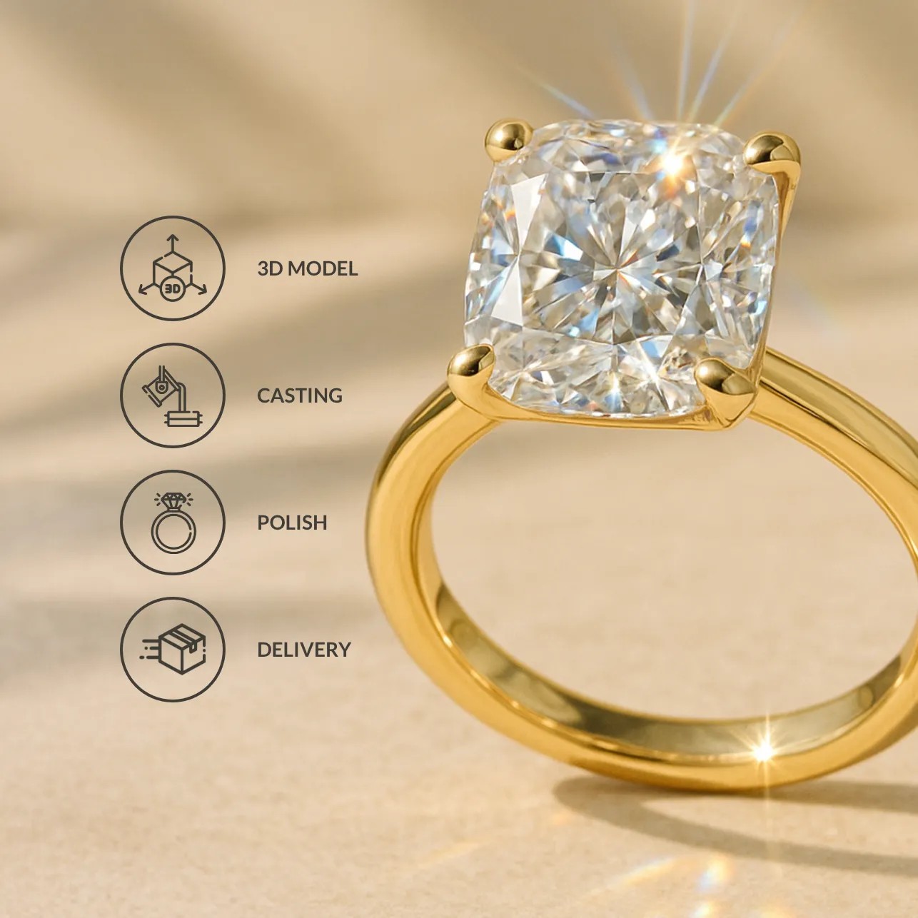 Custom Created Engagement Ring