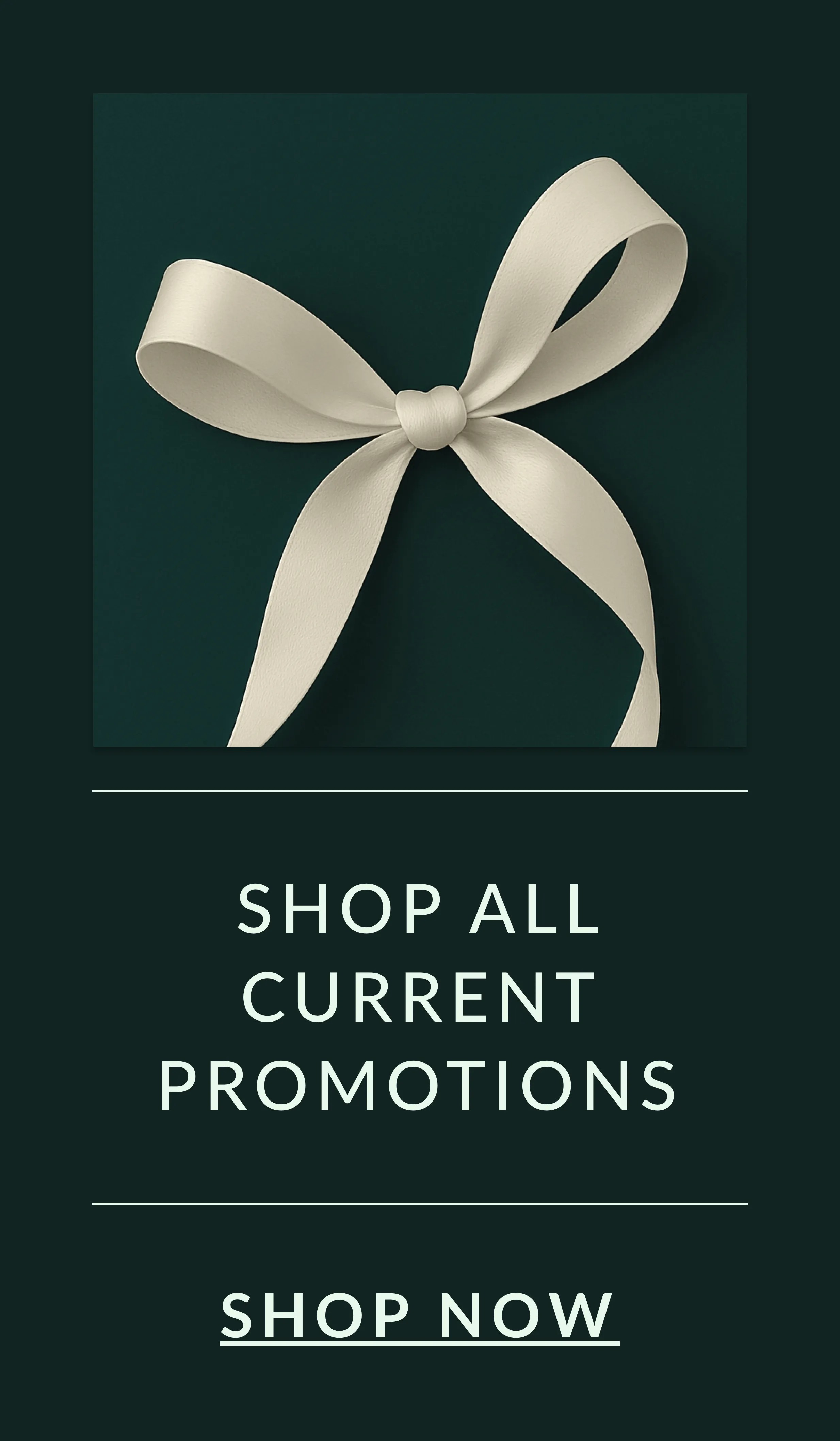 Shop all current promotions
