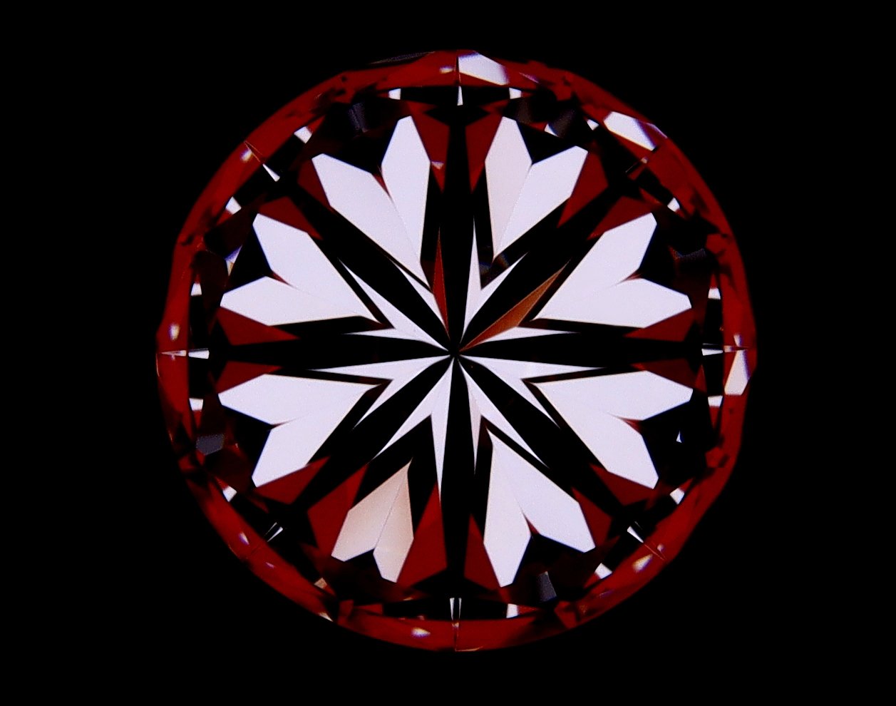 ダイヤモンド A 1.07 Carat Round Diamond F Color VVS1 Clarity Ideal Cut | Ritani