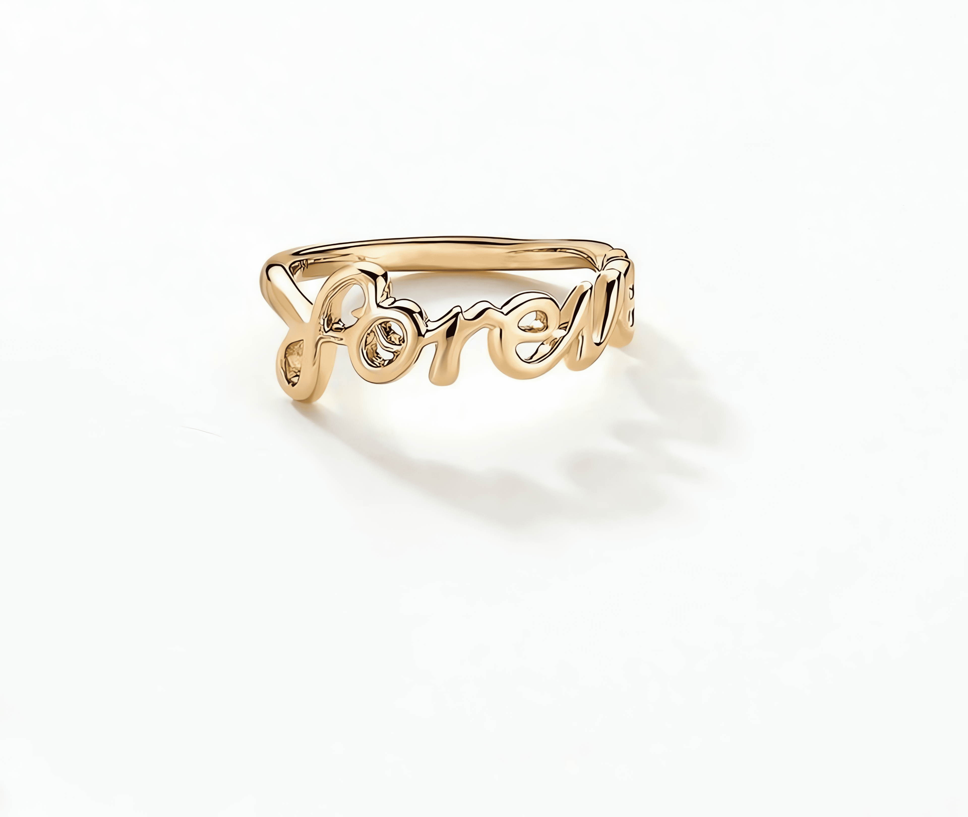 18kt Yellow Gold/Forever/live