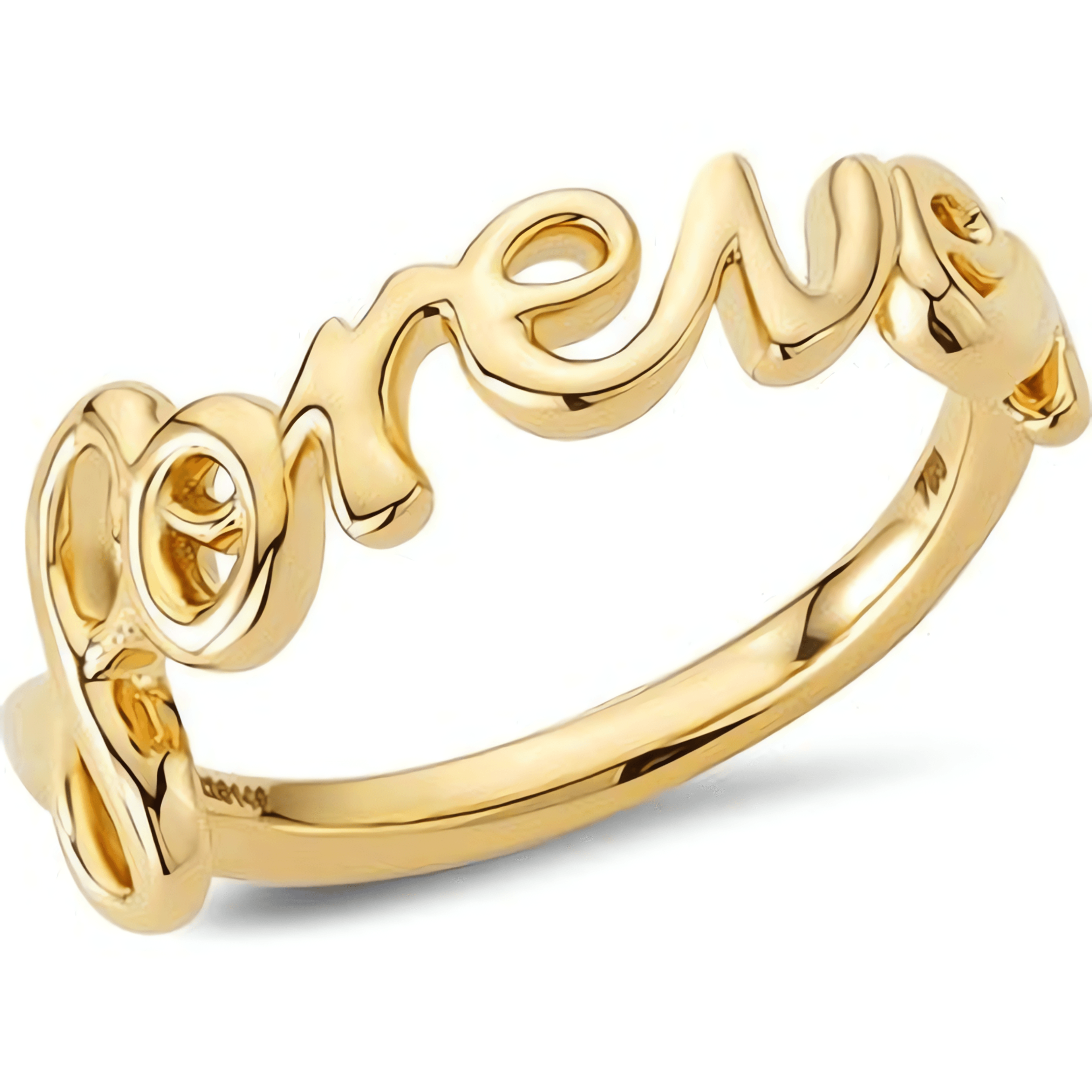 18kt Yellow Gold/Forever/perspective