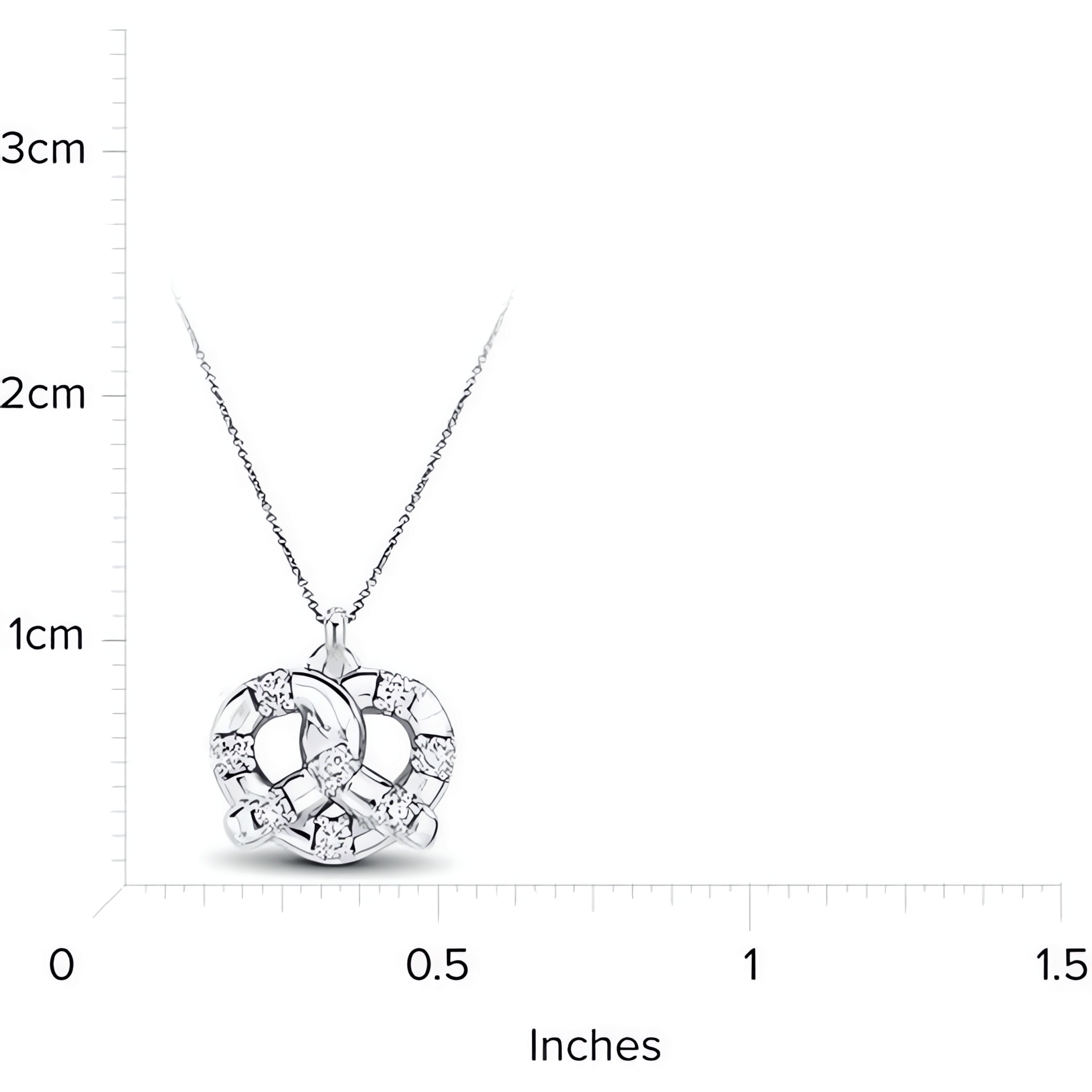 14kt White Gold/measurement