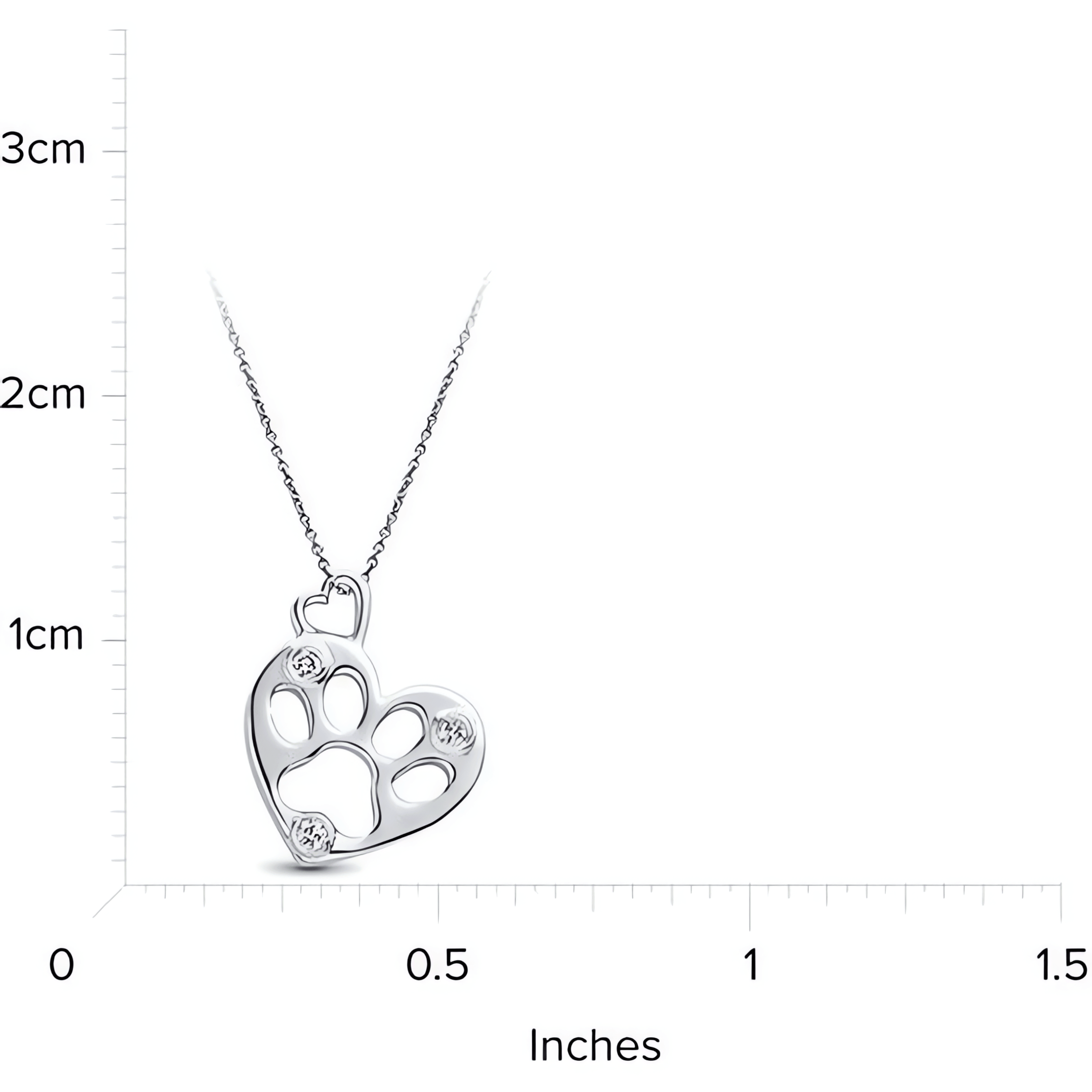 14kt White Gold/measurement