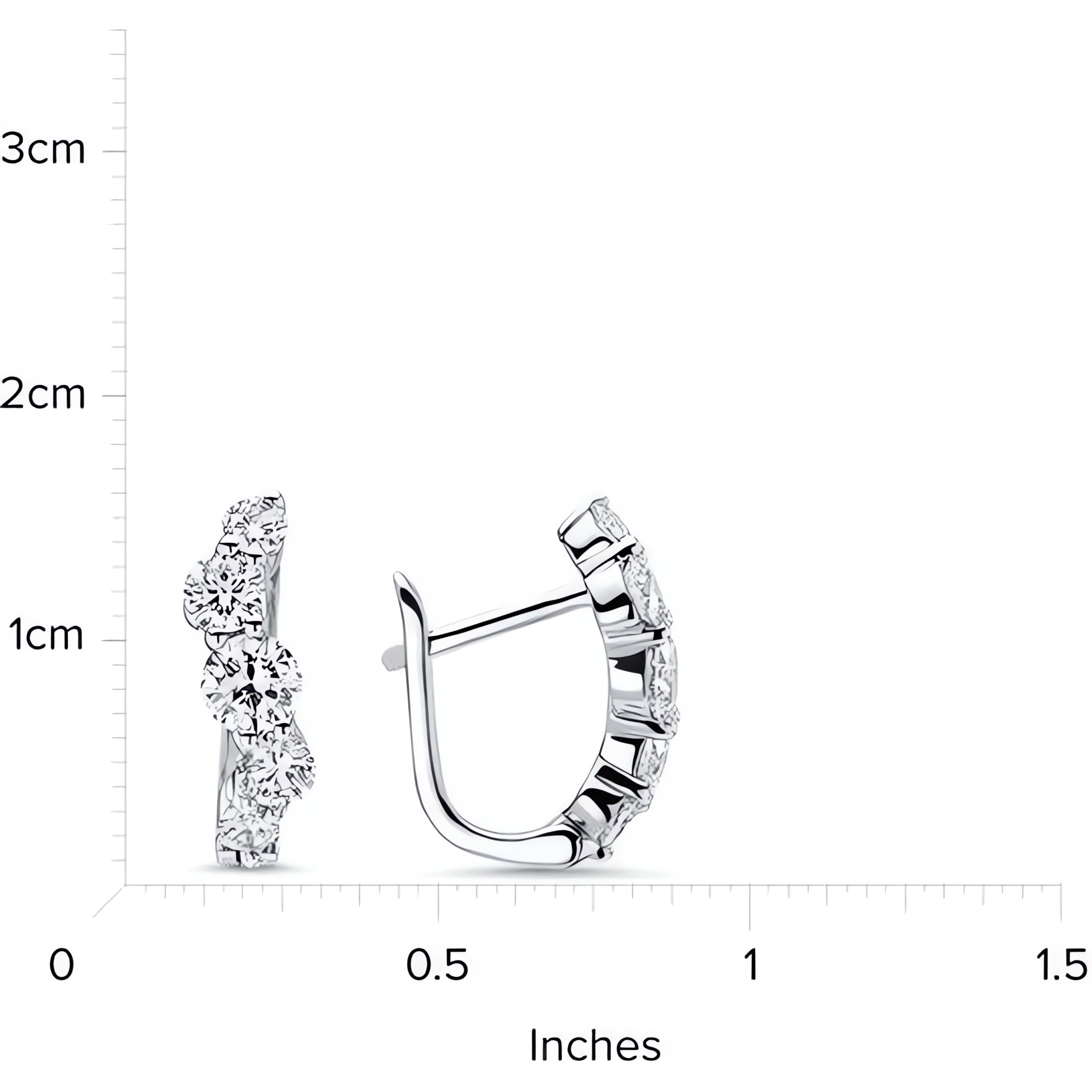 14kt White Gold/measurement