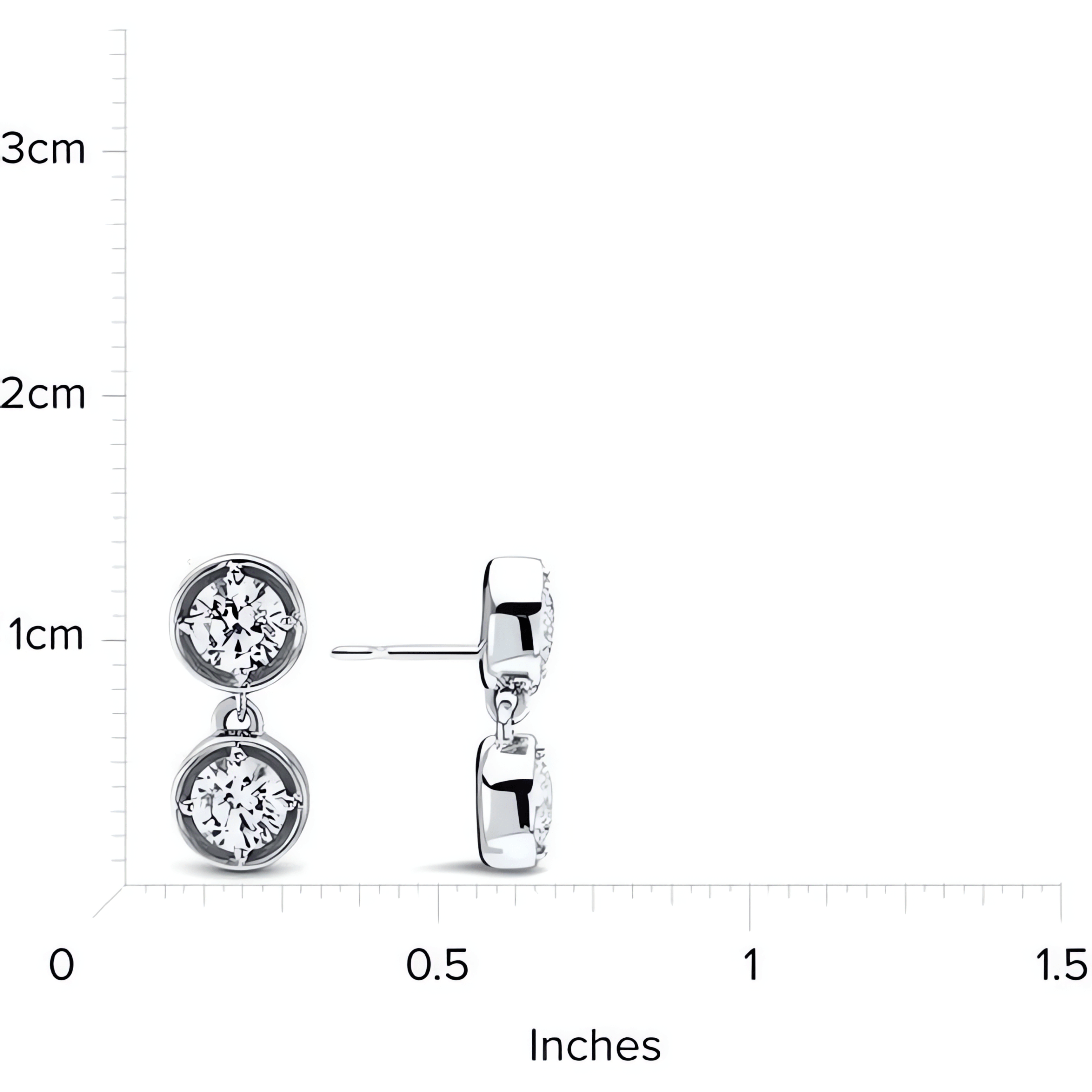 14kt White Gold/measurement