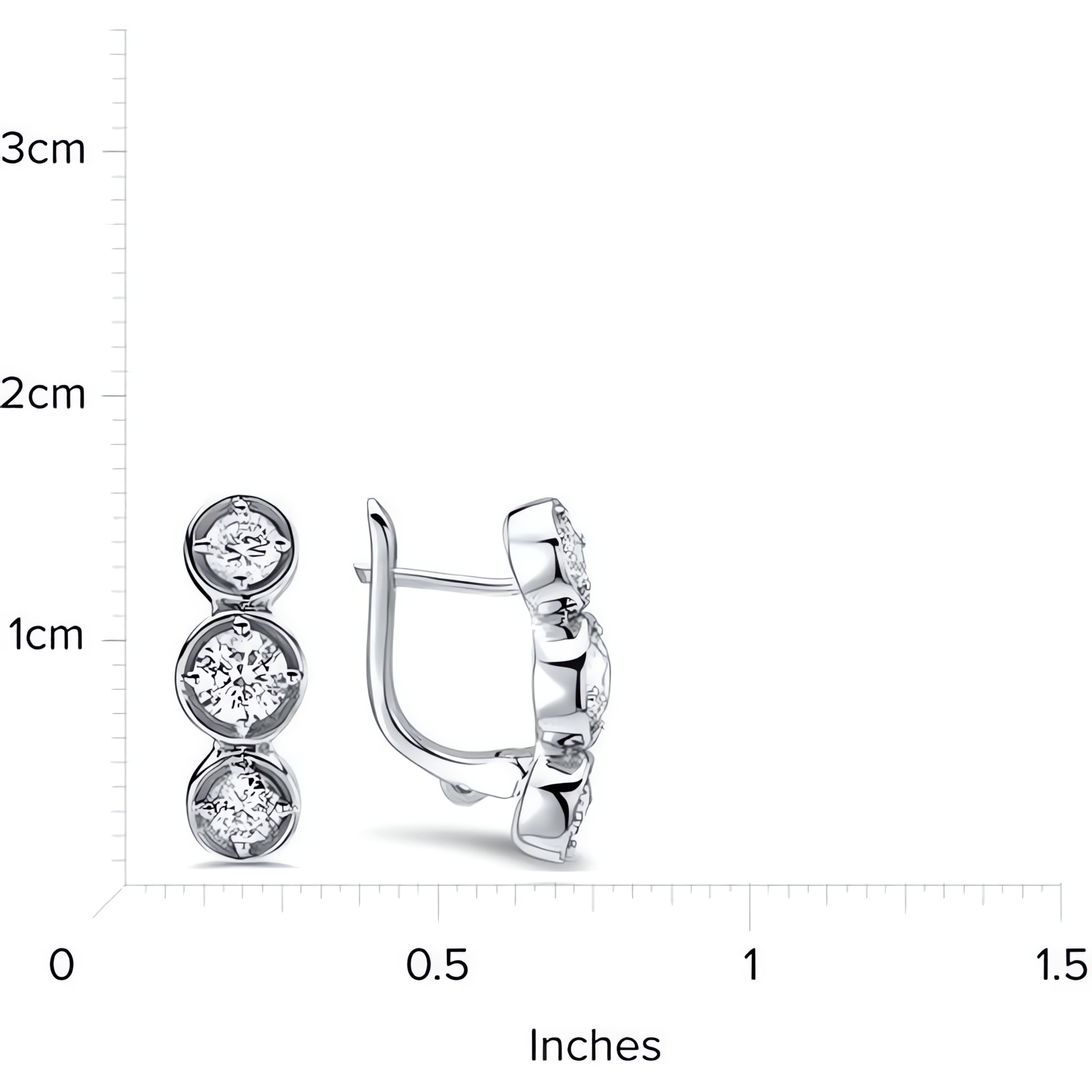 14kt White Gold/measurement