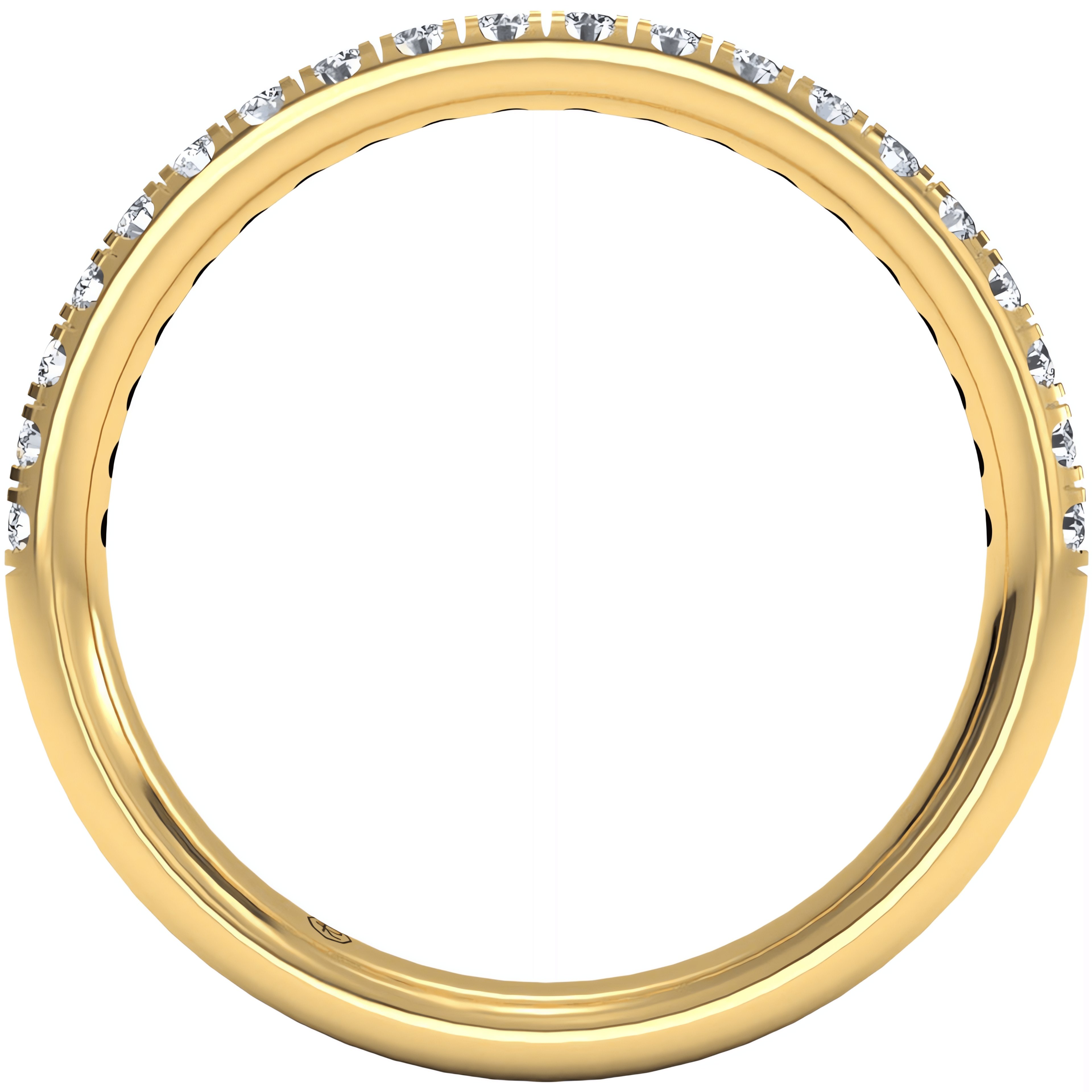 18kt Yellow Gold/front
