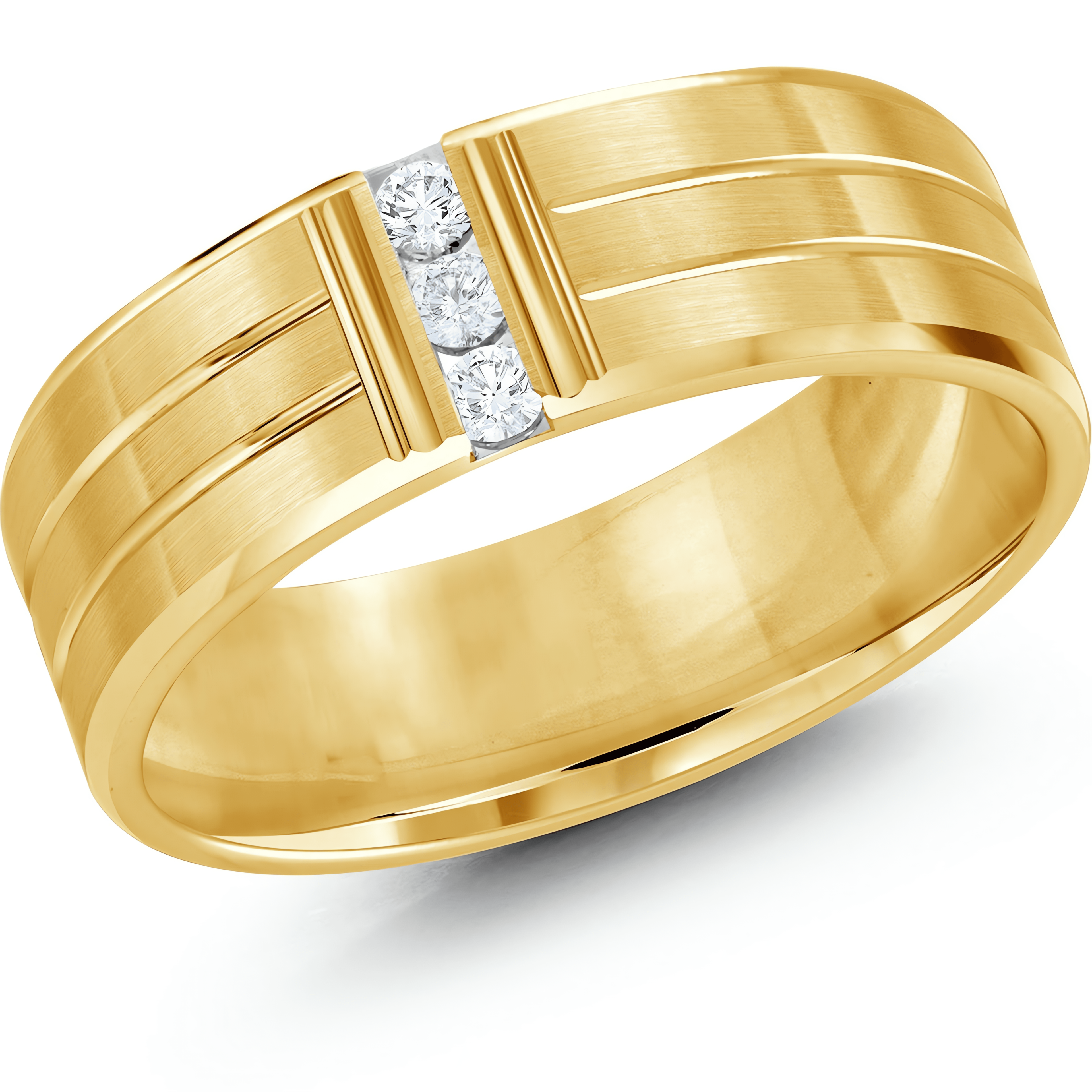 18kt Yellow Gold/front