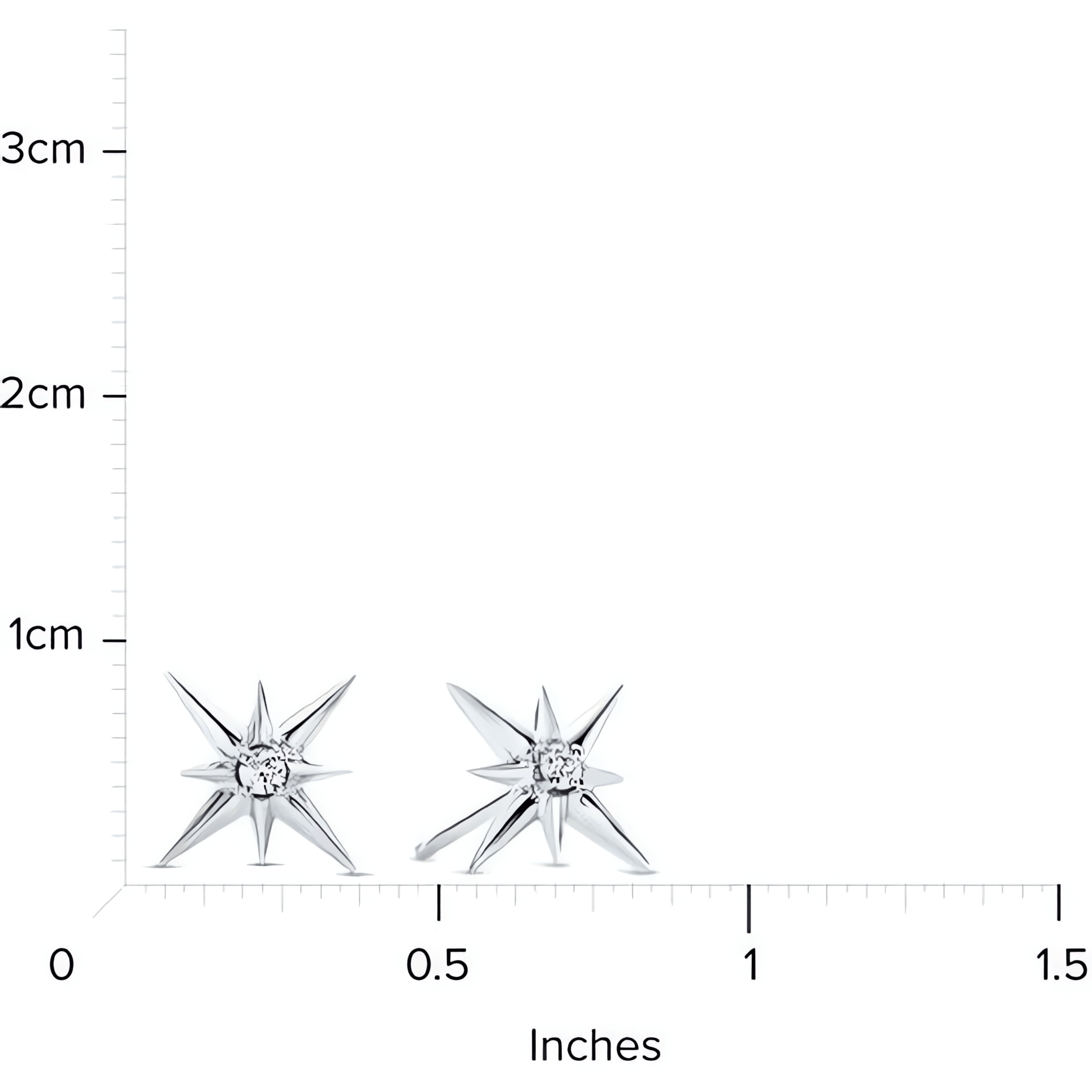 18kt White Gold/measurement