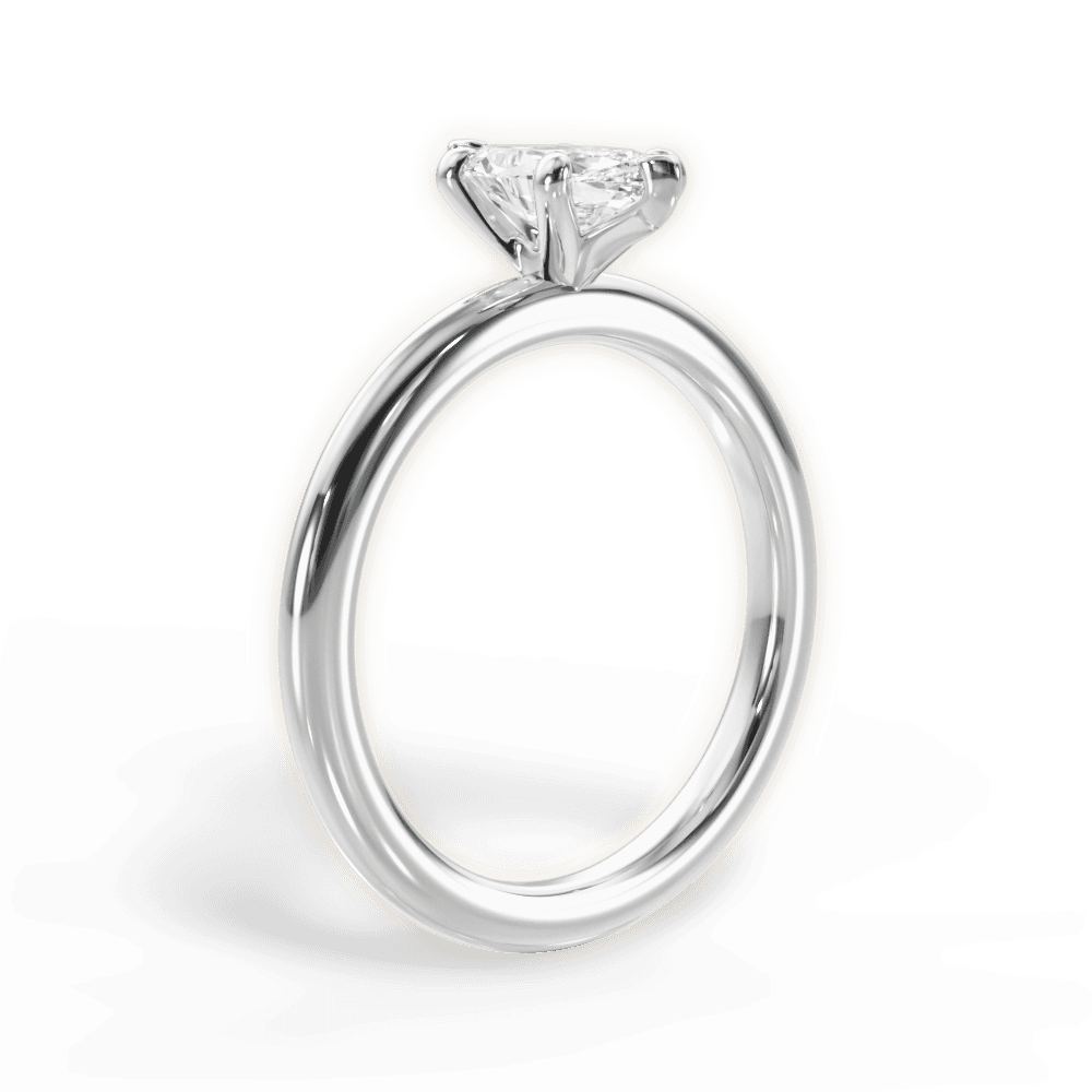 14kt White Gold/18kt White Gold/Platinum/marquise/front