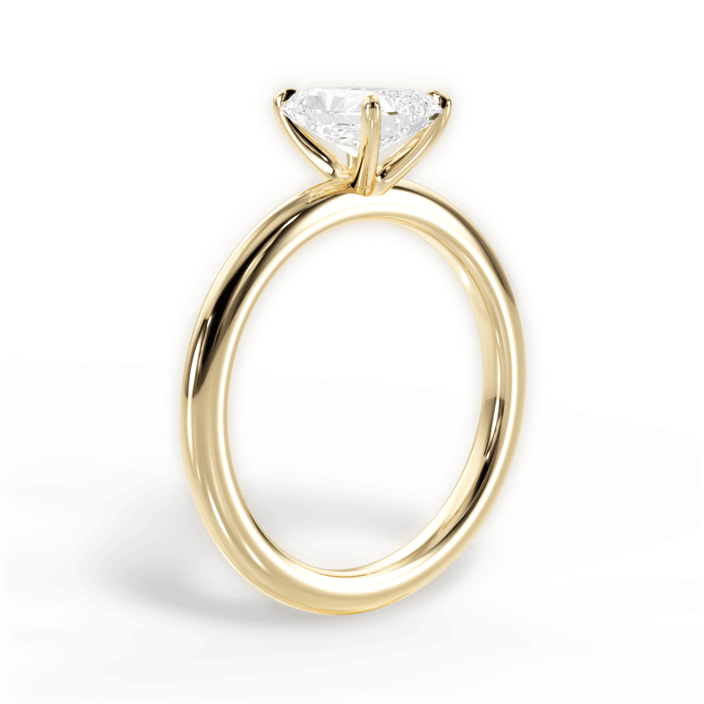 14kt Yellow Gold/18kt Yellow Gold/radiant/front