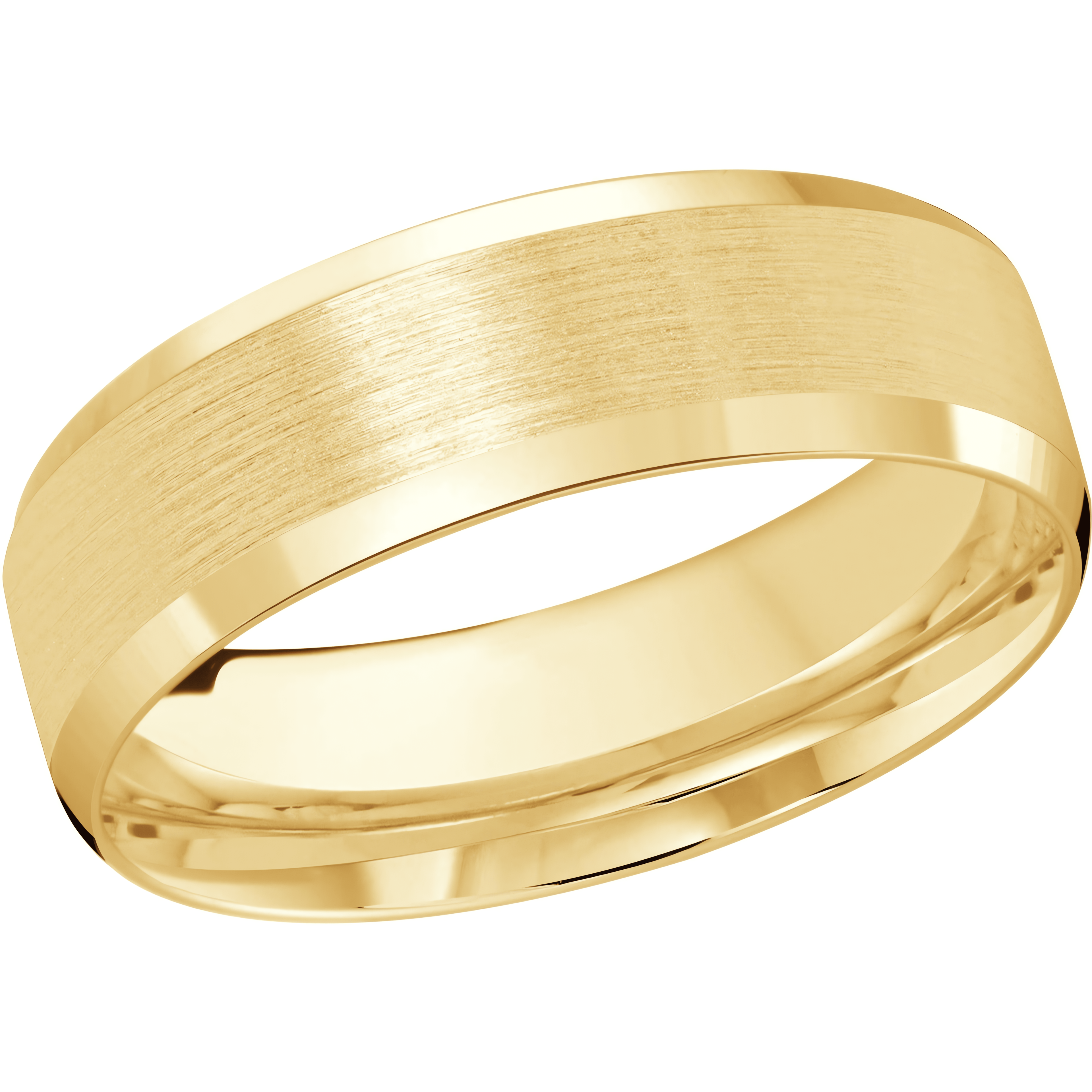 18kt yellow gold / 7 mm / top