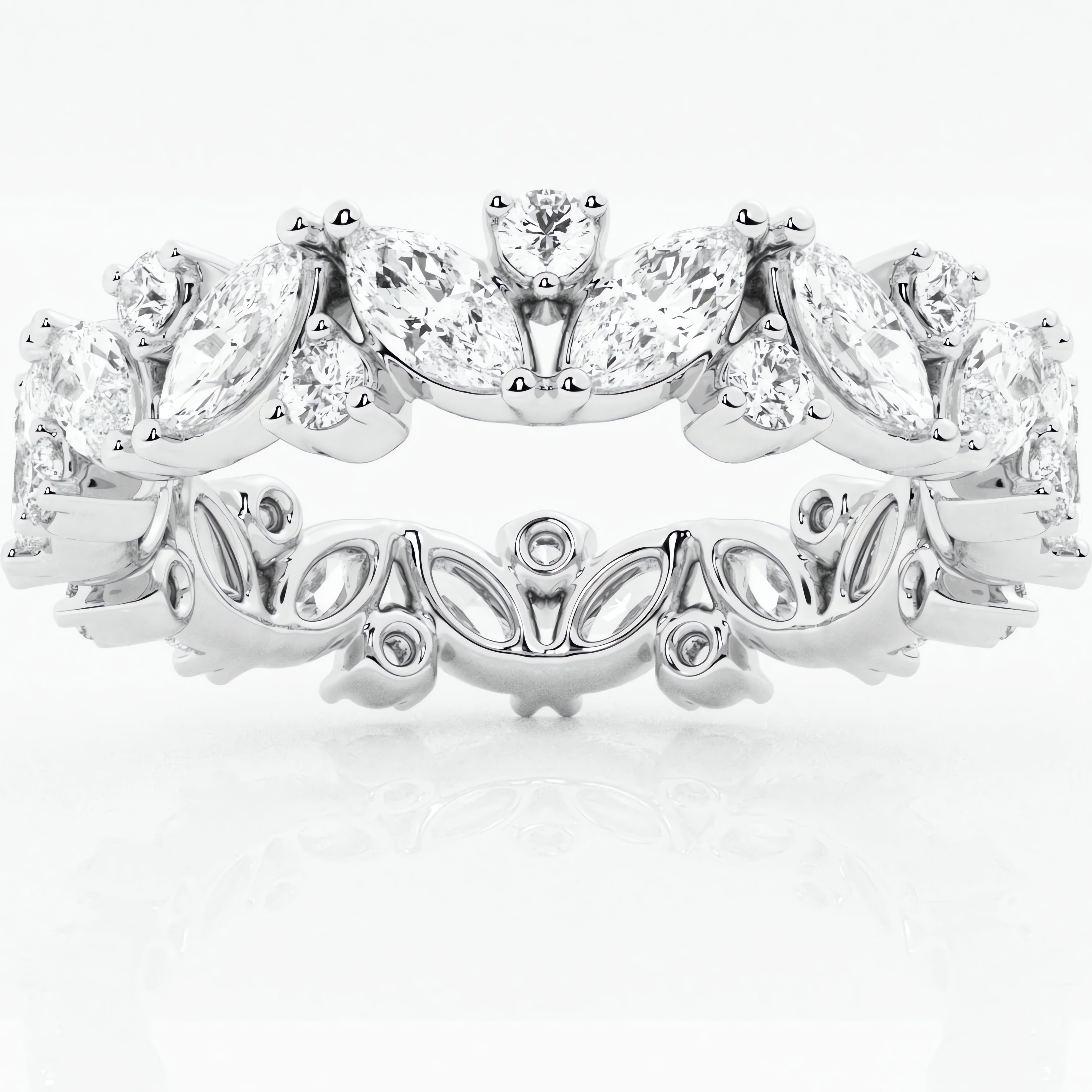 14kt white gold/4/4.25/4.5/4.75/5/5.25/5.5/5.75/6/6.25/6.5/6.75/7/7.25/7.5/7.75/8/8.25/8.5/8.75/9/top