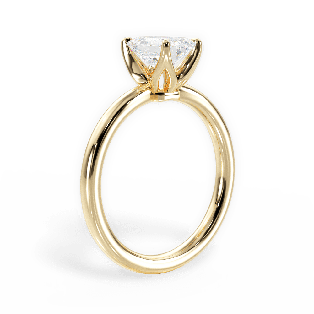 14kt Yellow Gold/18kt Yellow Gold/emerald/front