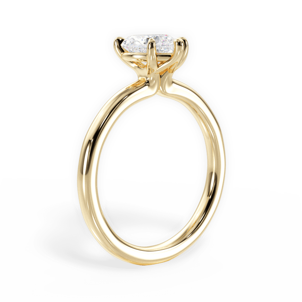 14kt Yellow Gold/18kt Yellow Gold/heart/front