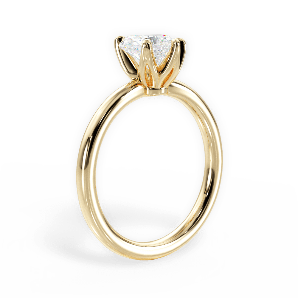 14kt Yellow Gold/18kt Yellow Gold/heart/front