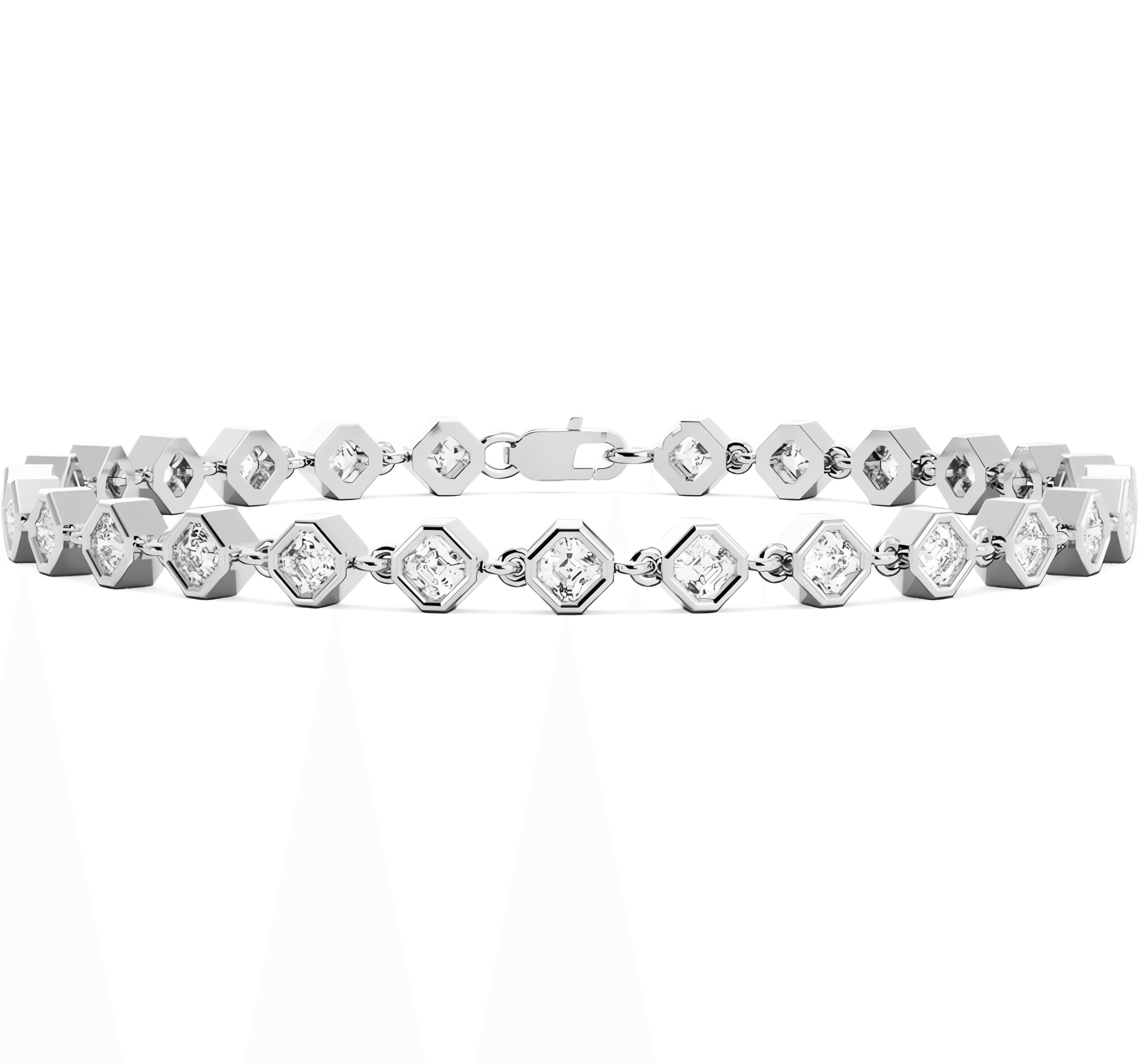 14KT WHITE GOLD/18KT WHITE GOLD/2.70 CTW/EARTH GROWN/LAB GROWN/TOP