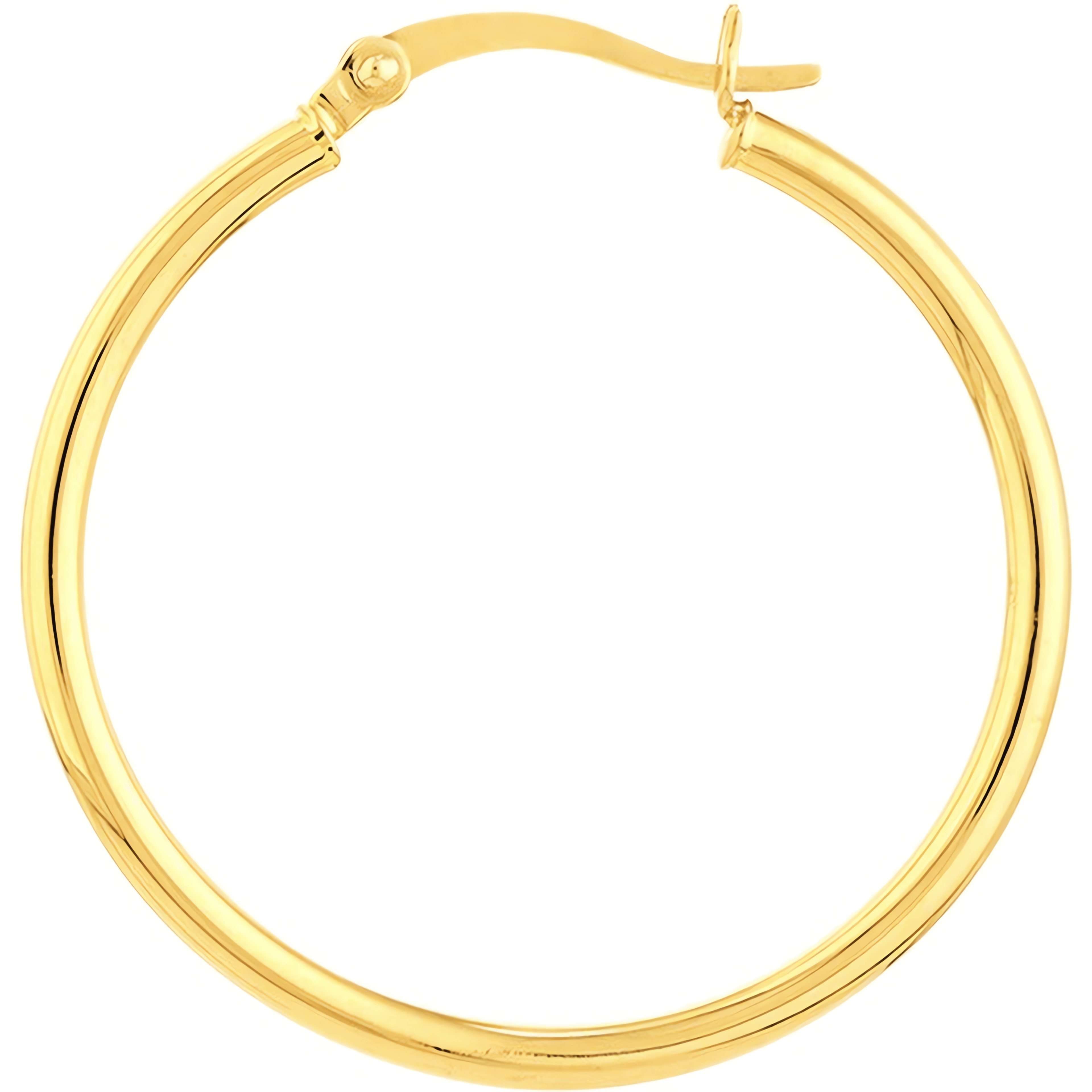 14kt yellow gold/30mm/front