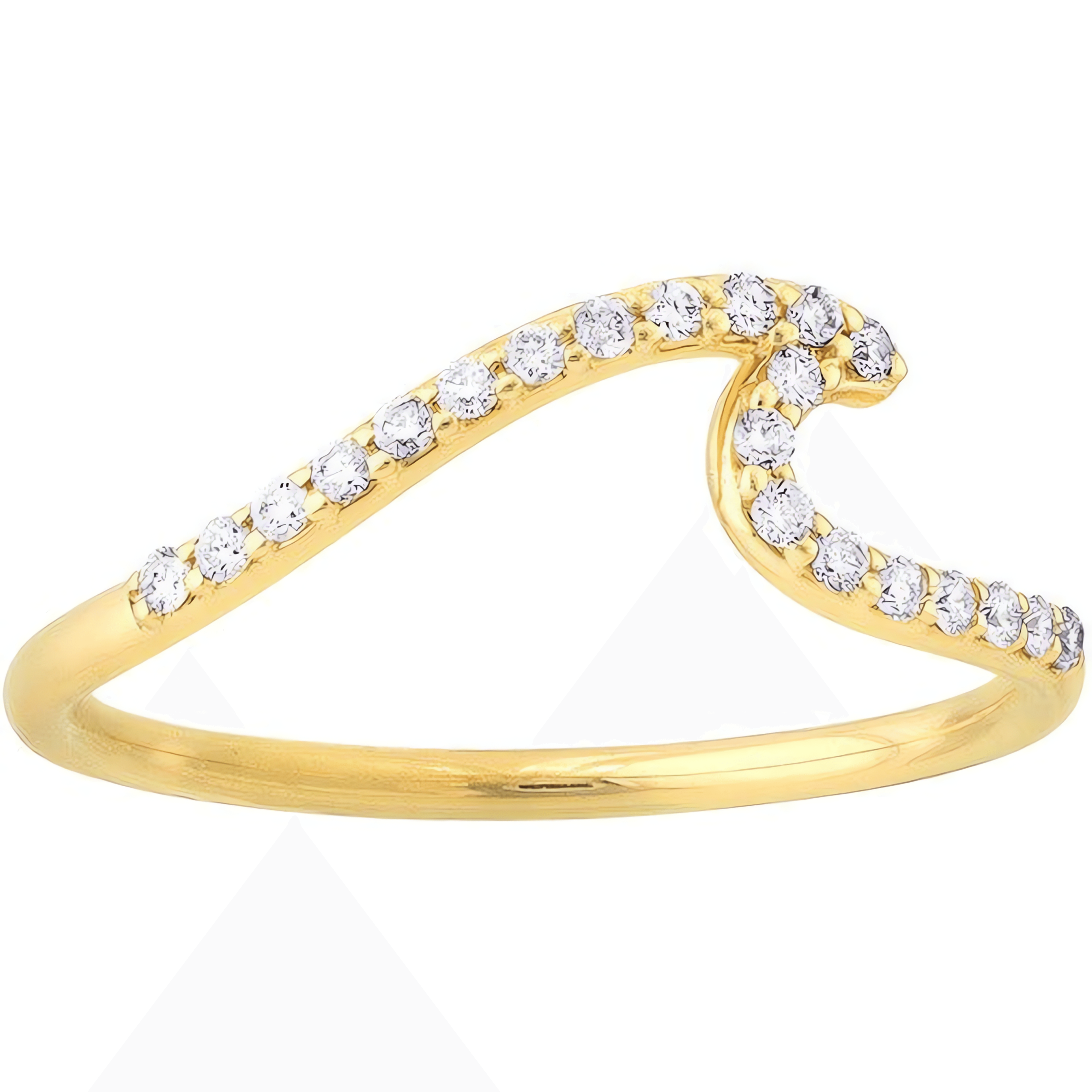 14kt yellow gold/top