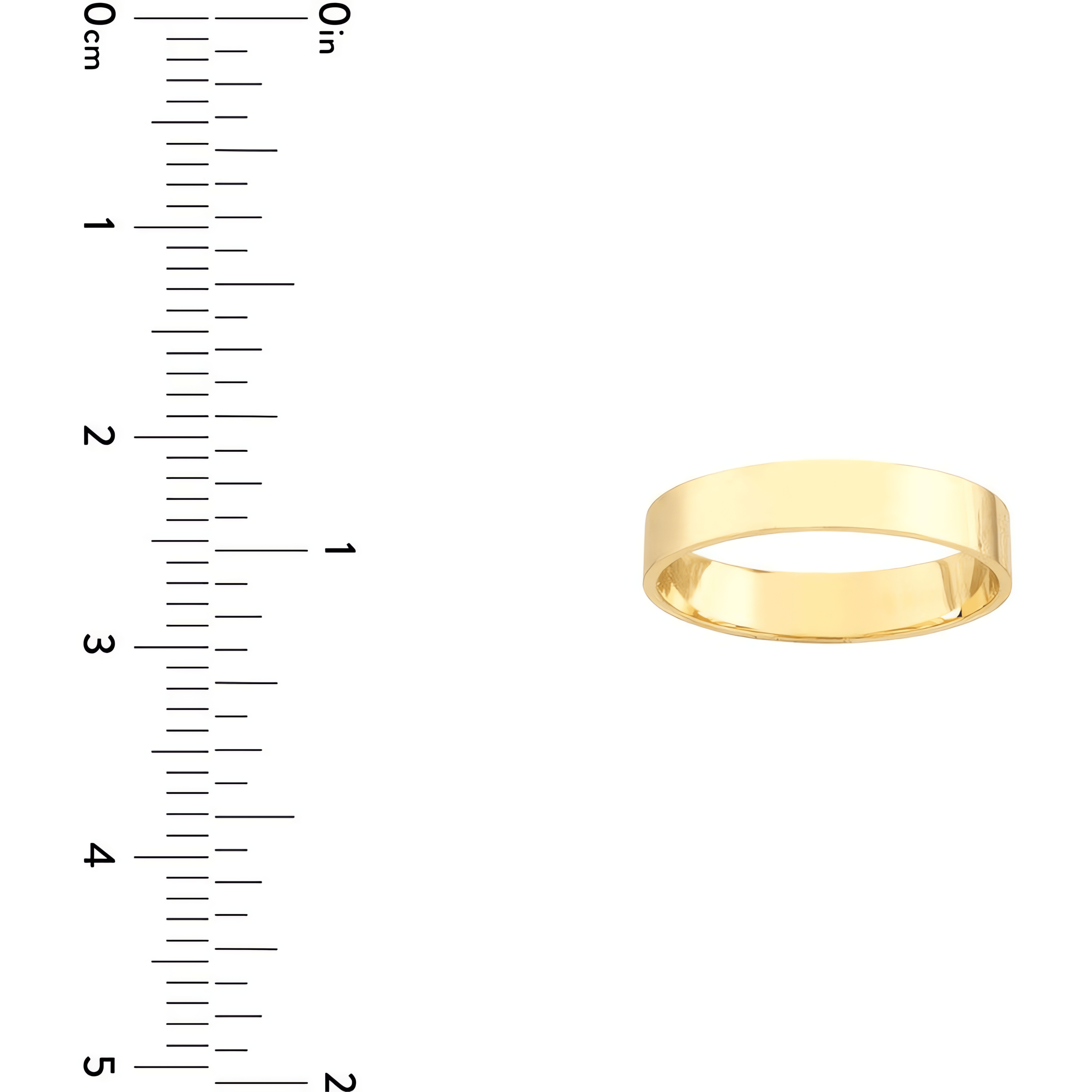 14kt yellow gold/perspective