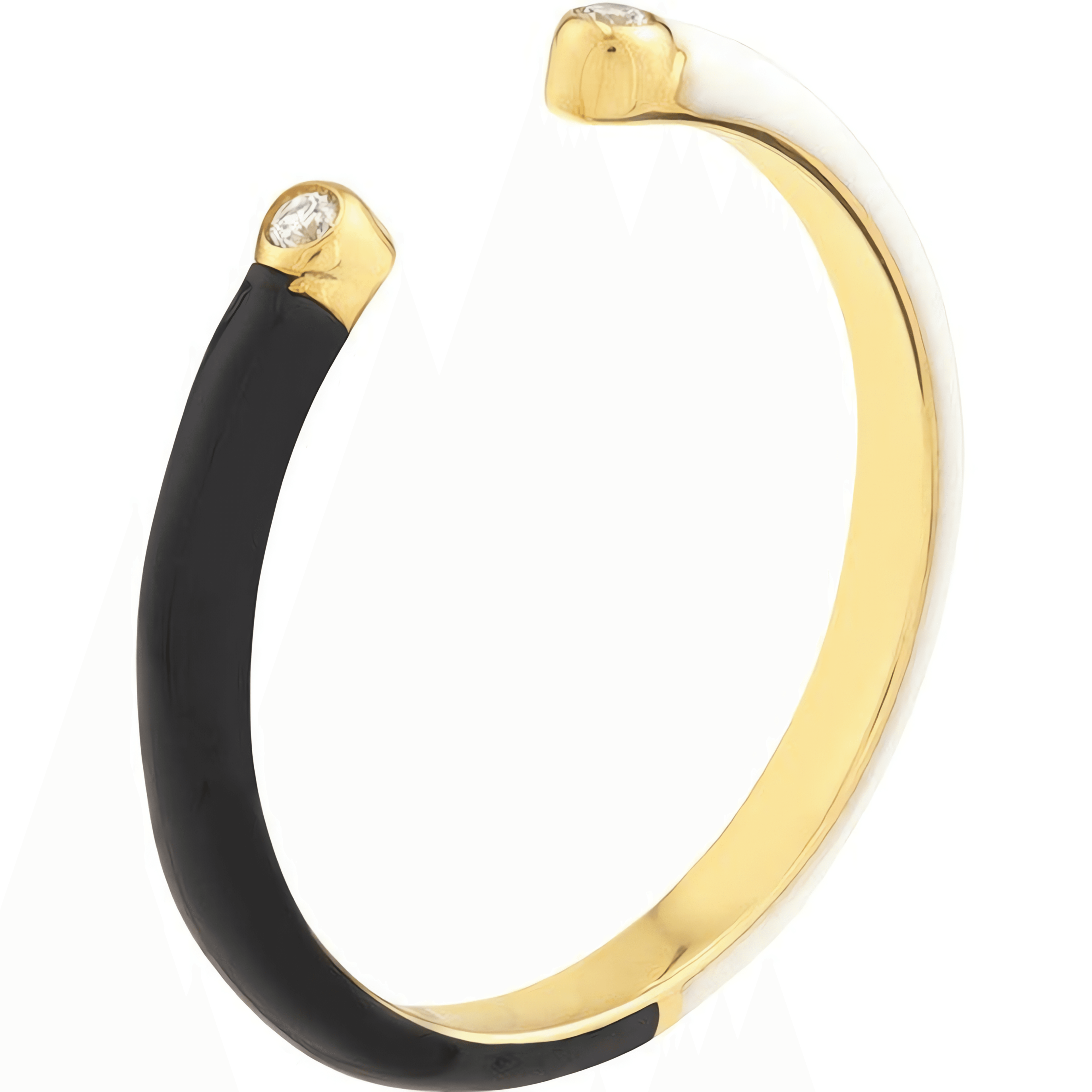 14kt yellow gold/side