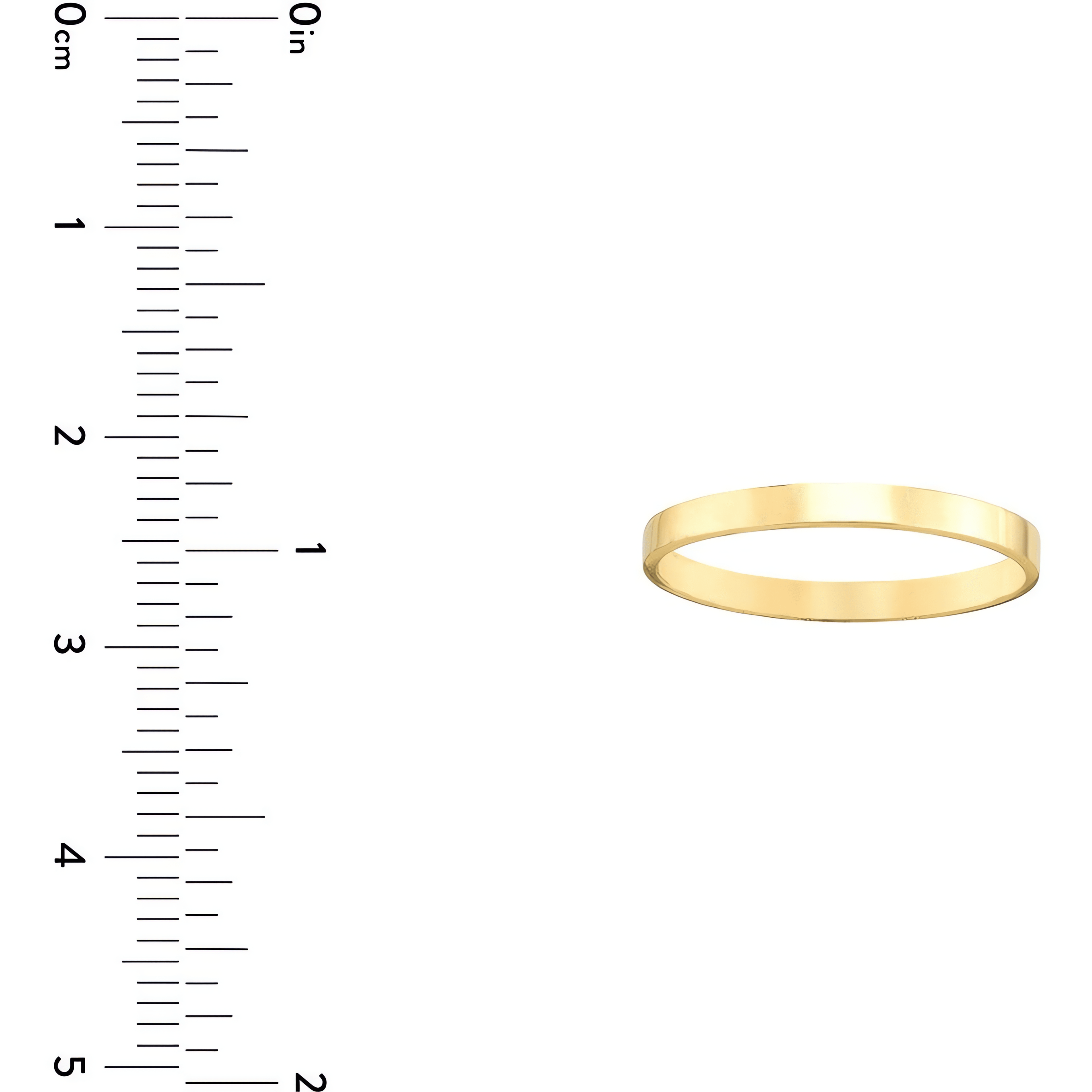 14kt yellow gold/perspective