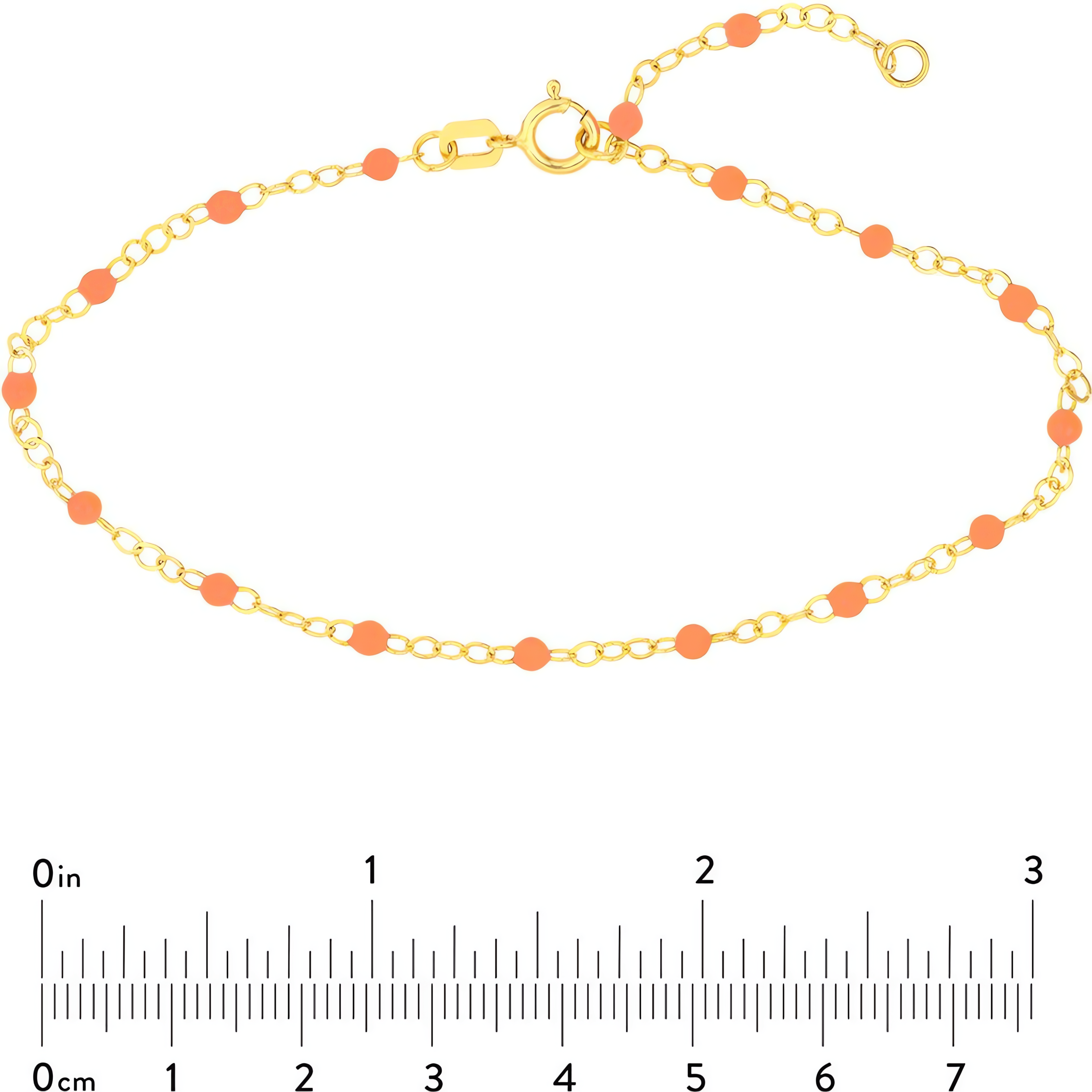 14kt yellow gold/measurement 