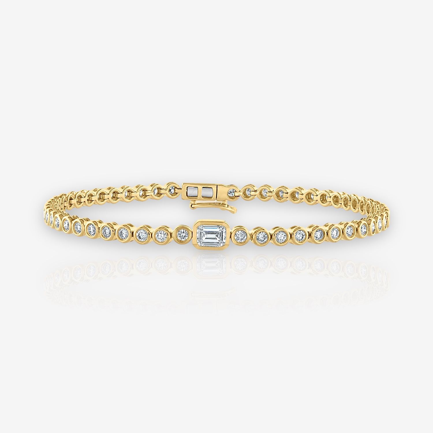 14kt yellow gold/1.50 ctw/top