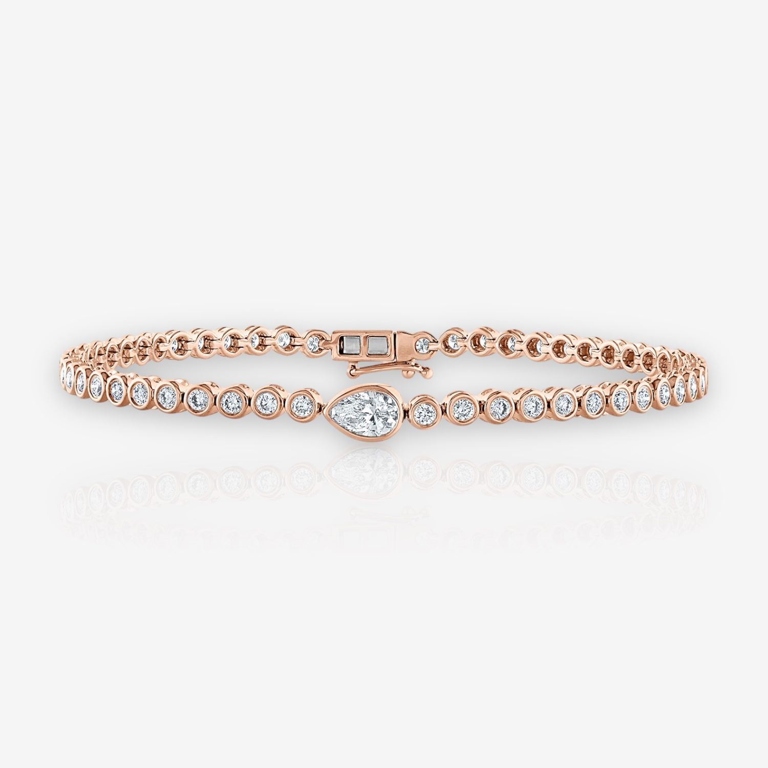 14kt rose gold/1.50 ctw/top