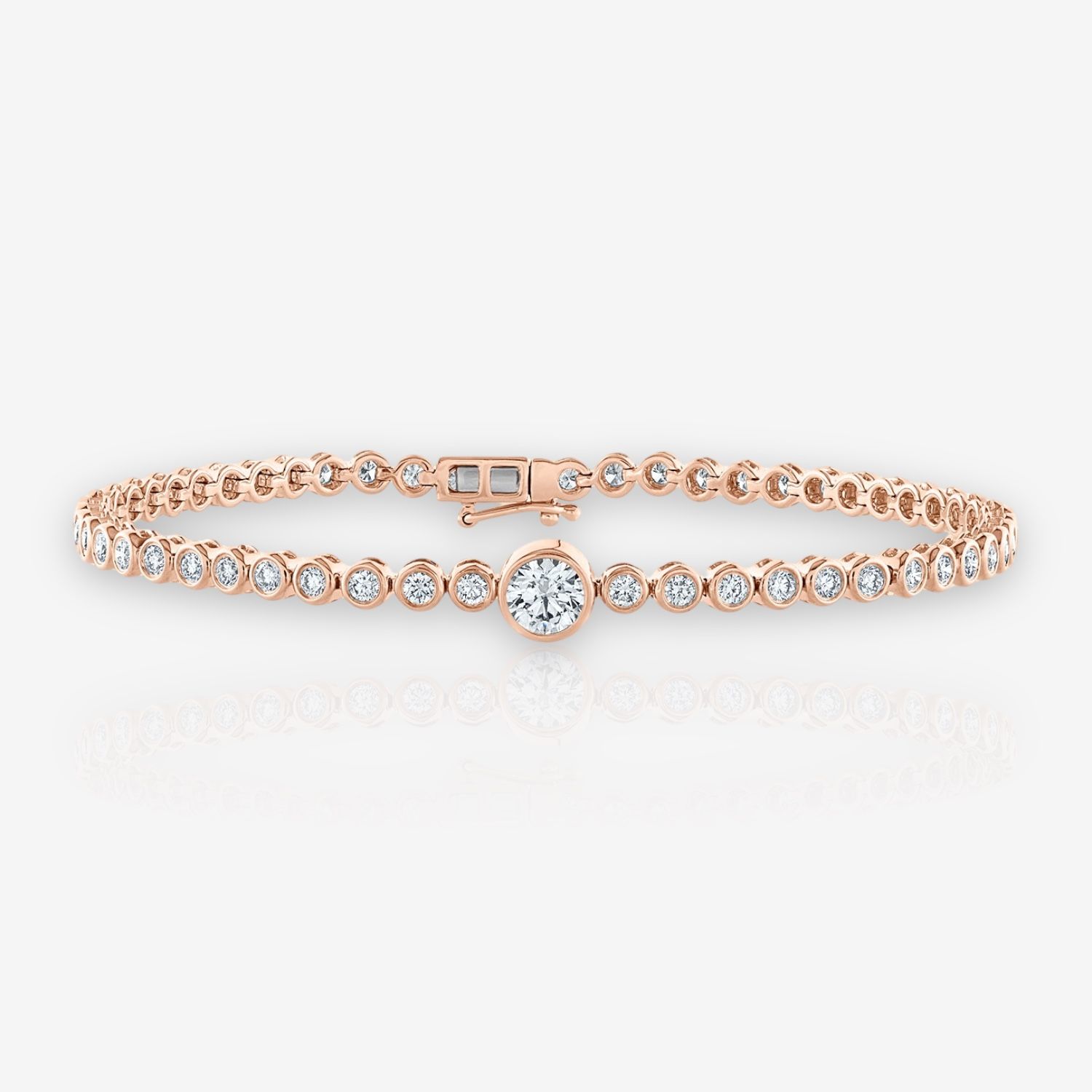 14kt rose gold/1.50 ctw/top