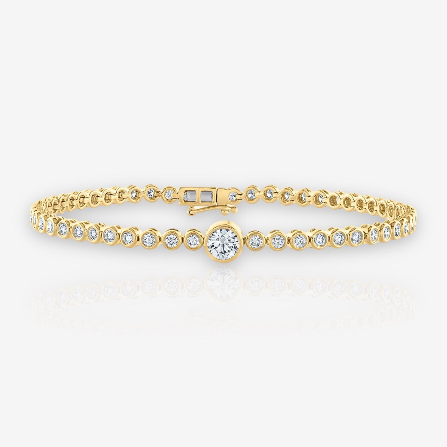14kt yellow gold/1.50 ctw/top