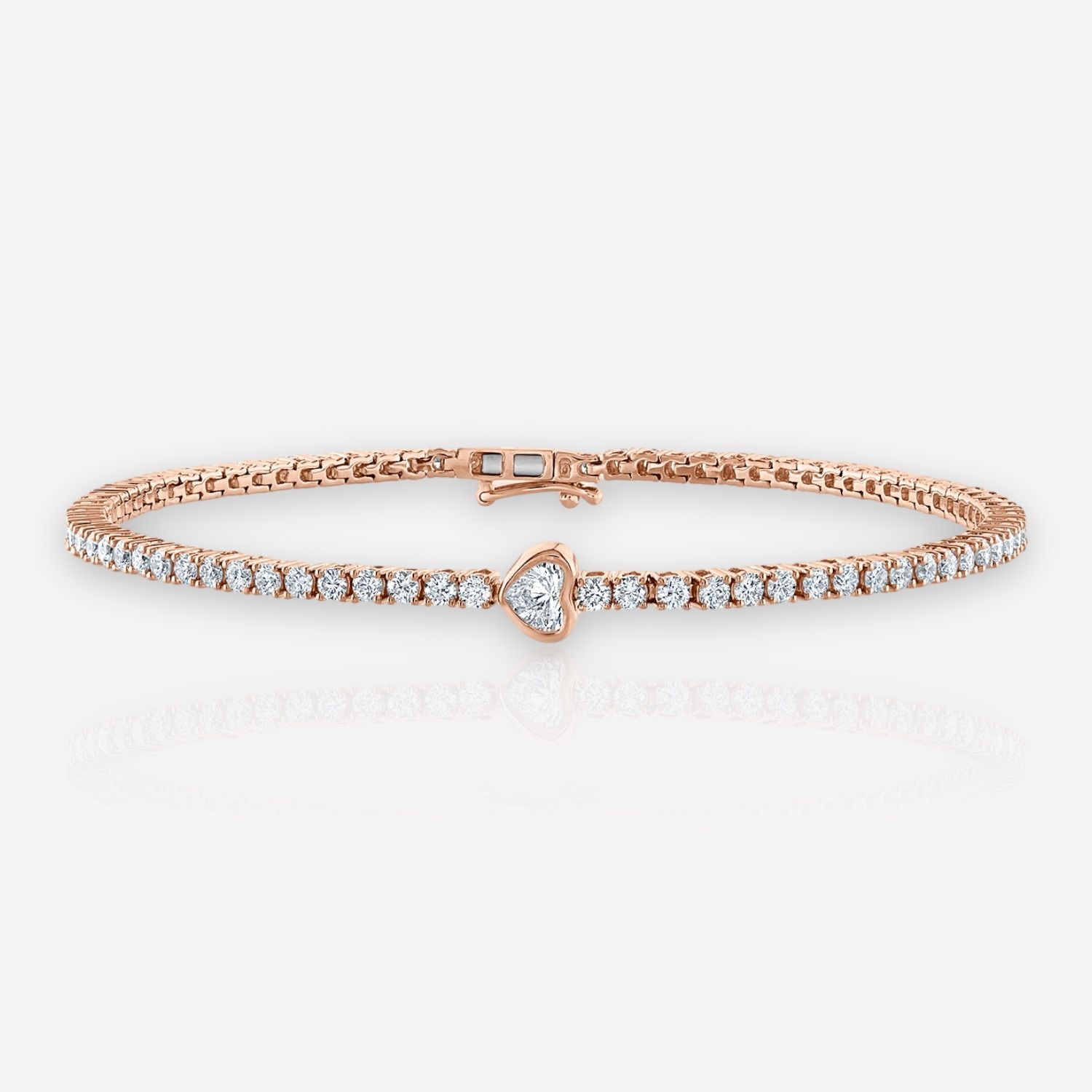 14kt rose gold/2.00 ctw/top