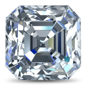 Asscher Cut Natural Diamond