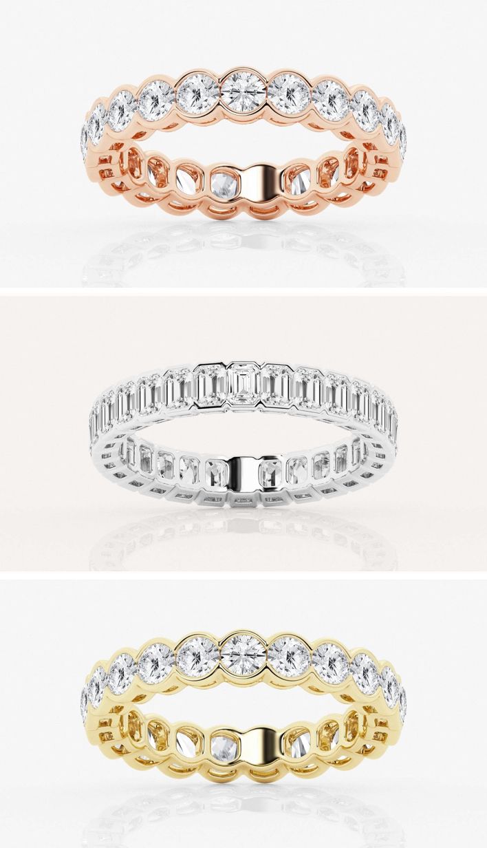 Shop Bezel Diamond Rings