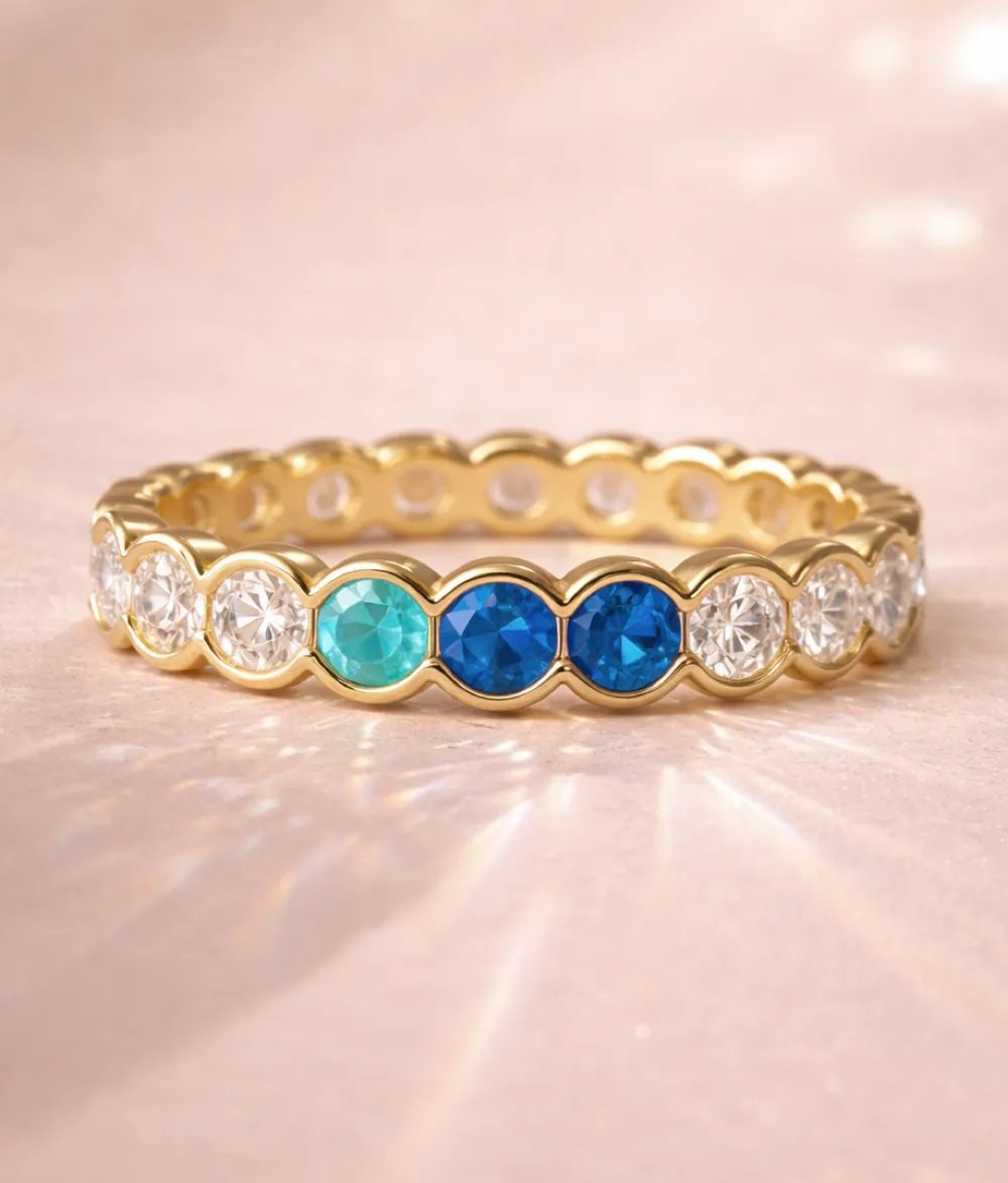 Custom Birthstone Rings