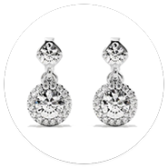 Drop Earrings Diamond Essentials Product Collection Image