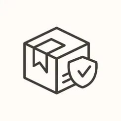 Icons representing Free Secure Shipping