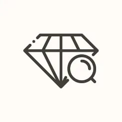 Icons representing Gemologist Verified