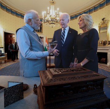 India’s Prime Minister Gifts First Lady Jill Biden with a Sizable Lab-Grown Diamond