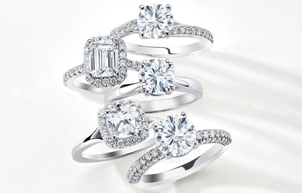 different types of engagement rings