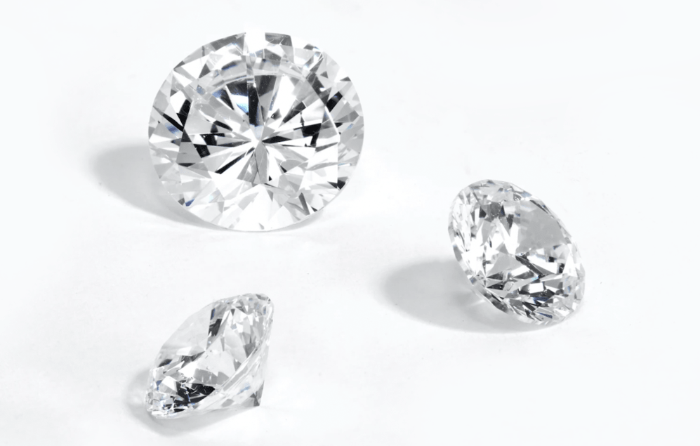 loose round-cut diamonds