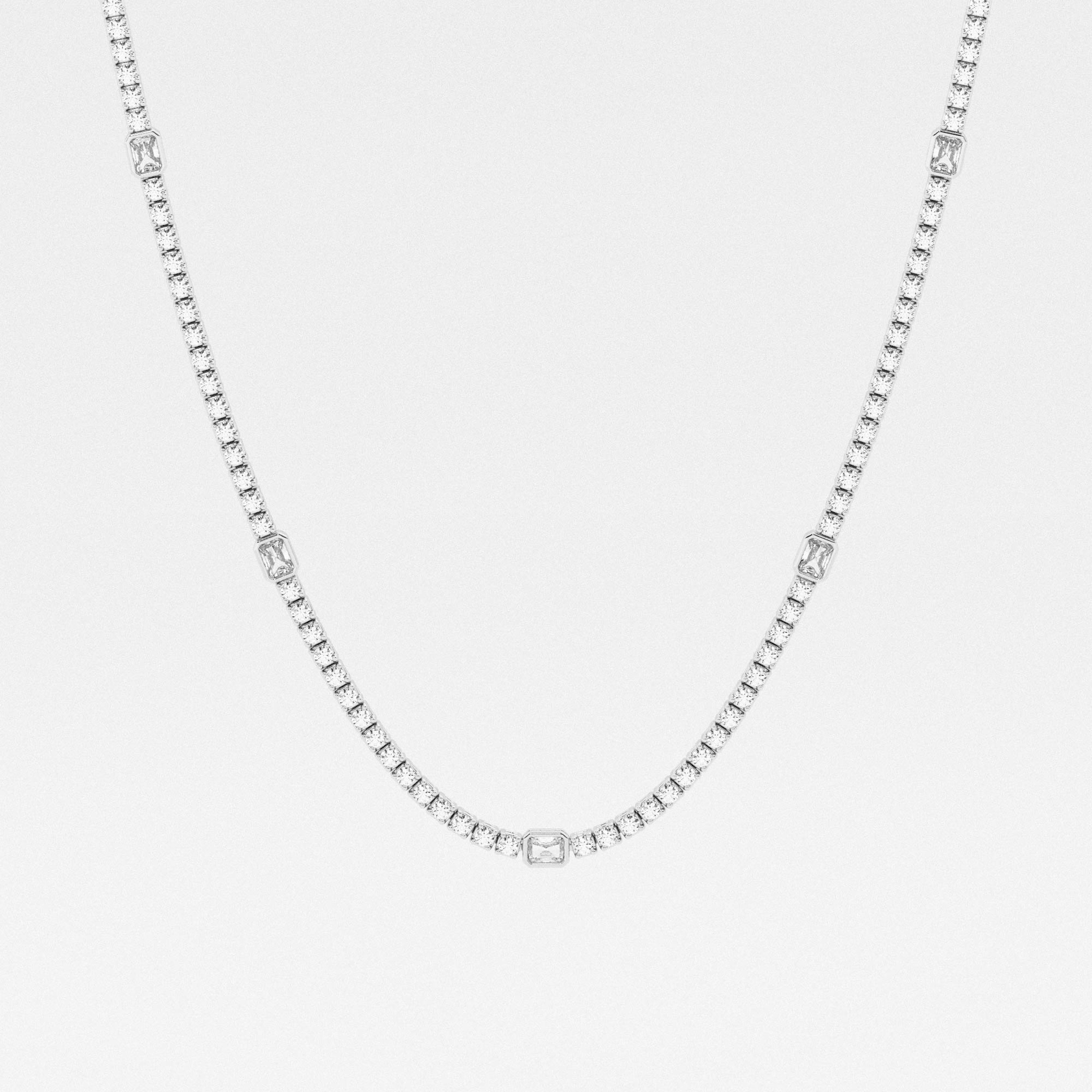14kt White Gold/18kt White Gold/Platinum/round/radiant/top