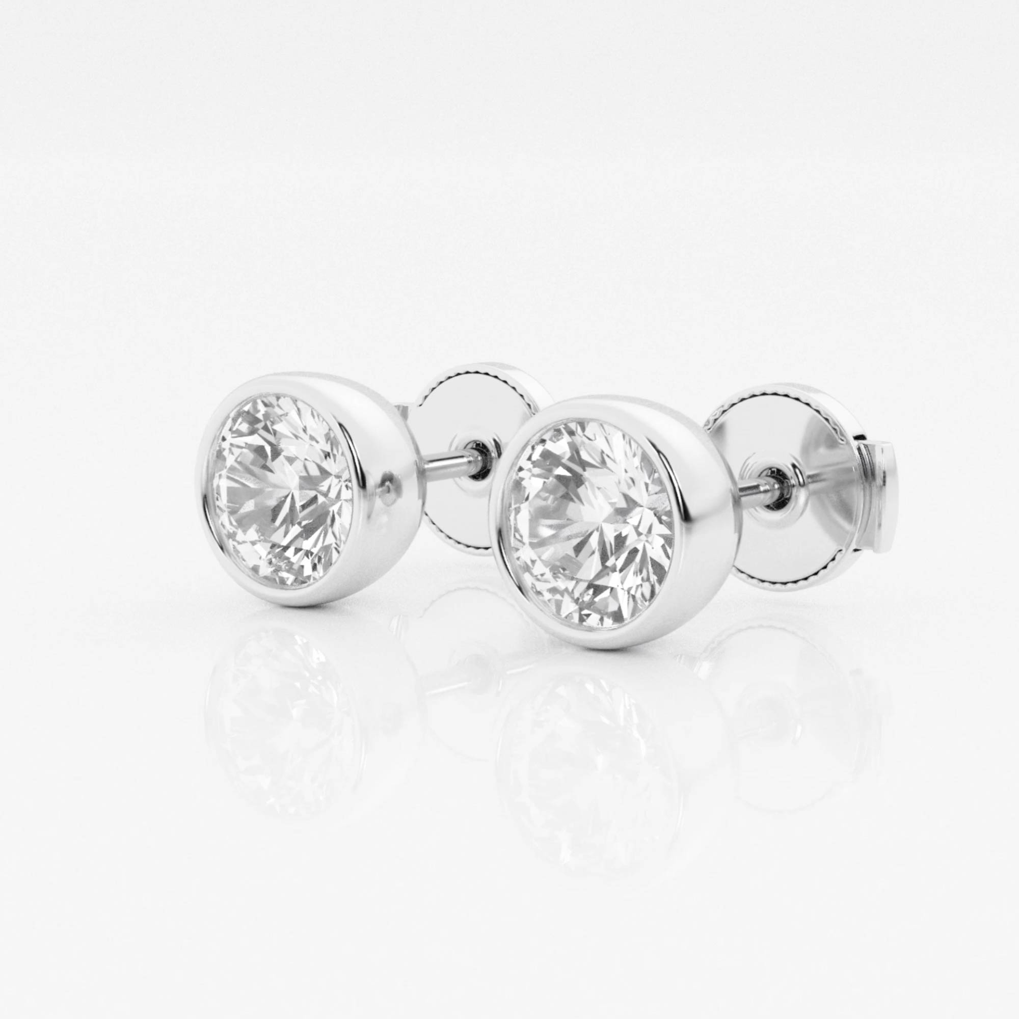 14kt White Gold/18kt White Gold/Platinum/round/side