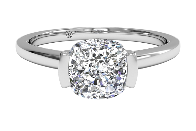 cushion vintage engagement ring