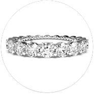 Eternity Wedding Bands Diamond Essentials Product Collection Image