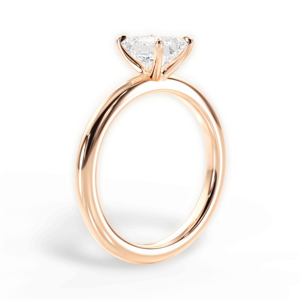 14kt Rose Gold/18kt Rose Gold/emerald/front